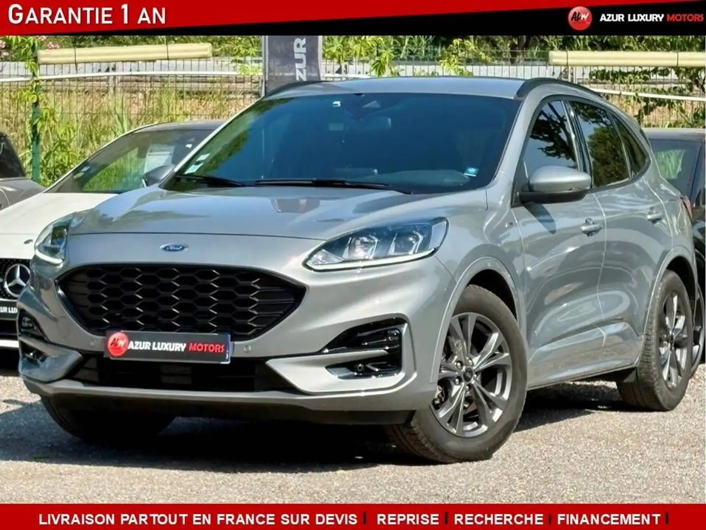 Ford Kuga III 1.5 ECOBLUE 120 ST-LINE AUTO Gris - 1