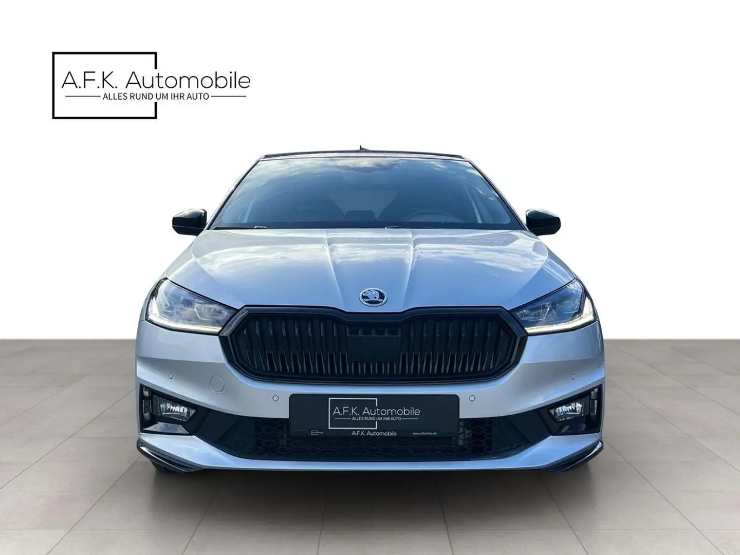 Skoda Fabia 1.0 TSI | MONTE CARLO | 5 J.-GARANTIE | Argent - 2