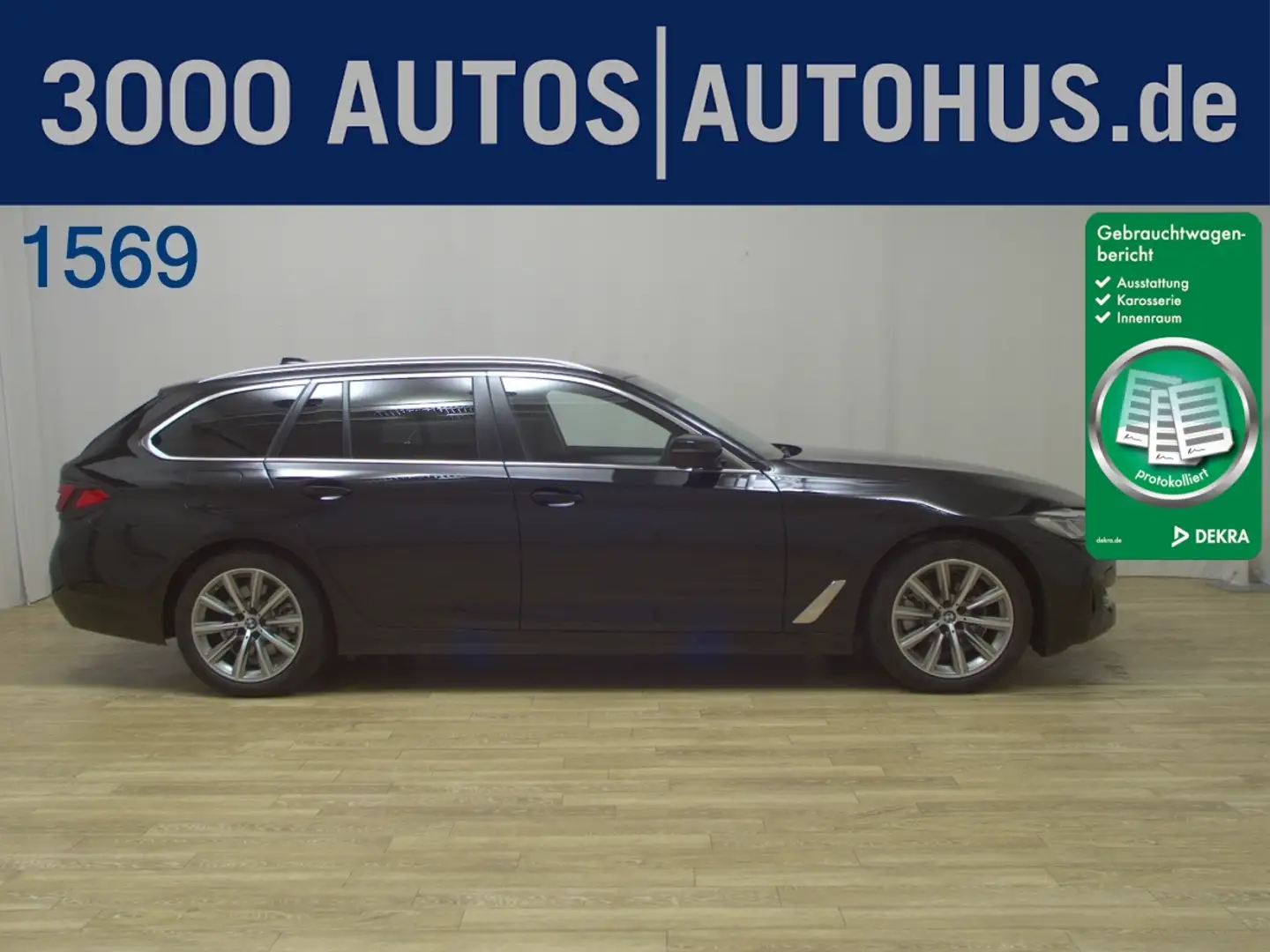 BMW 520 d Touring xDrive AHK Luft LED LC Pro el.Heck Nero - 1