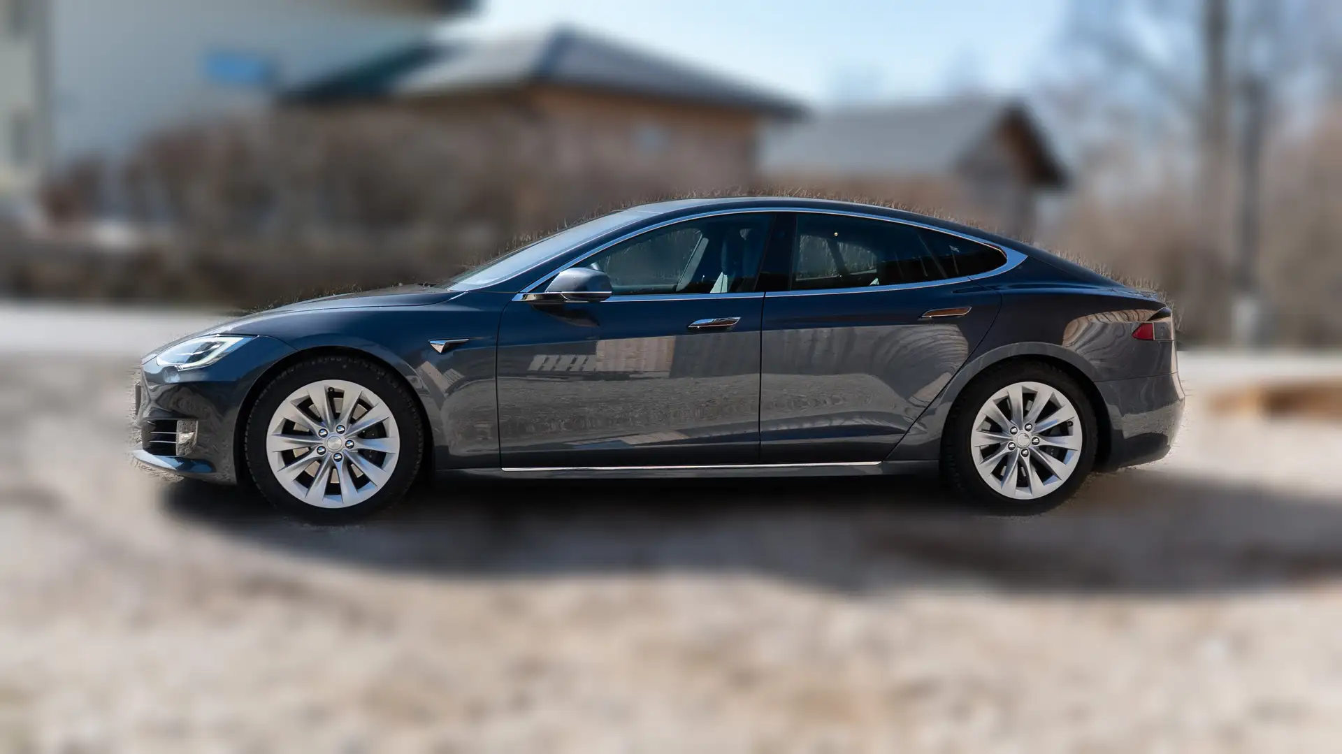Tesla Model S 75D 75kWh (mit Batterie) Ezüst - 2