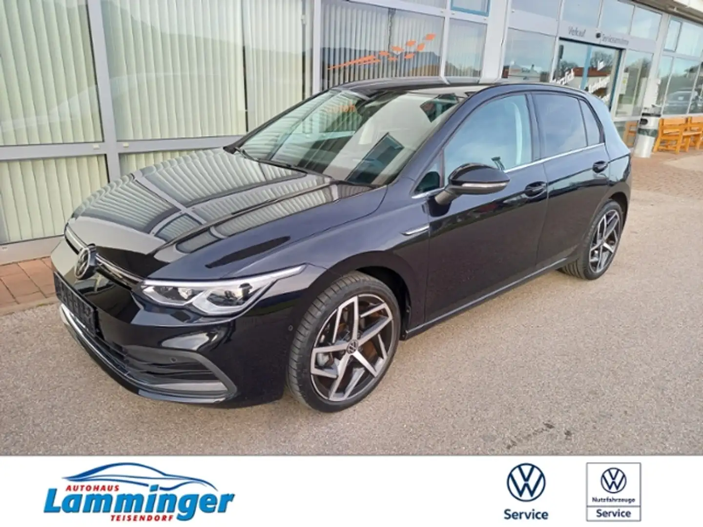 Volkswagen Golf VIII Lim. Style ACC RFK HUD NAVI KEYLESS Noir - 1