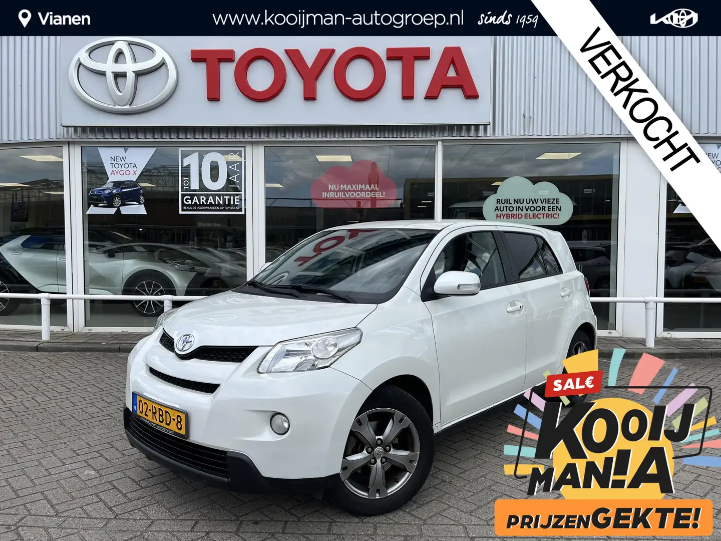 Toyota Urban Cruiser 1.3 VVT-i Dynamic Pearl Wit - 1