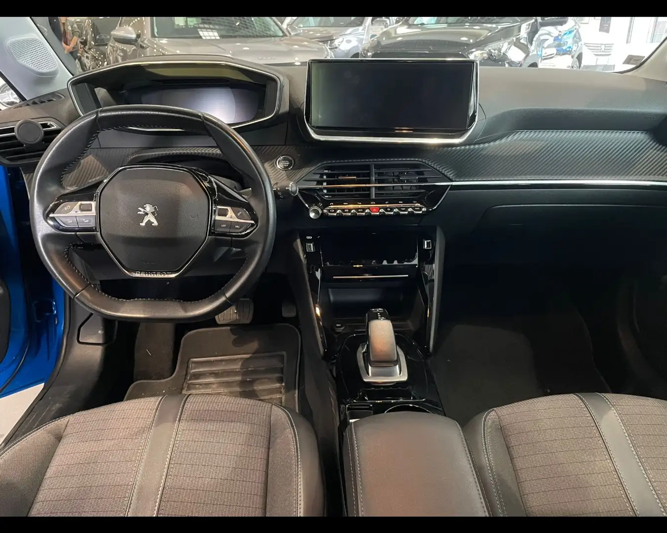 Peugeot e-208 5 Porte 100kW Allure Pack Blauw - 2