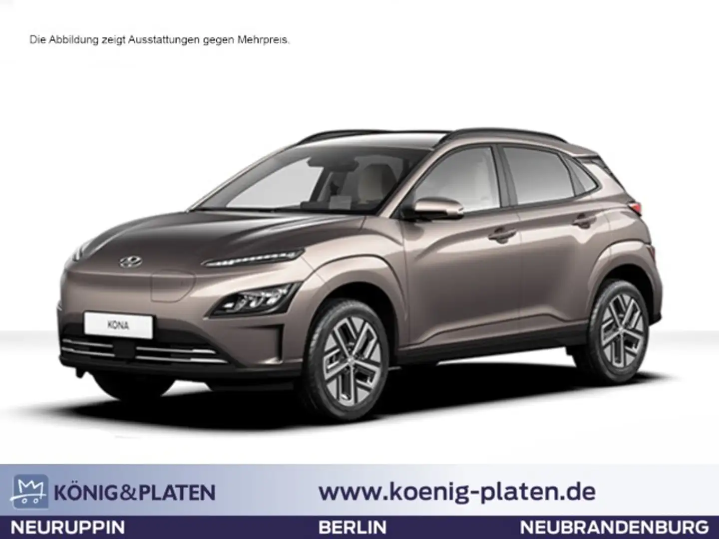 Hyundai KONA Elektro MY23 Trend-Paket,Assist+Navi-Paket Klima Bronz - 1