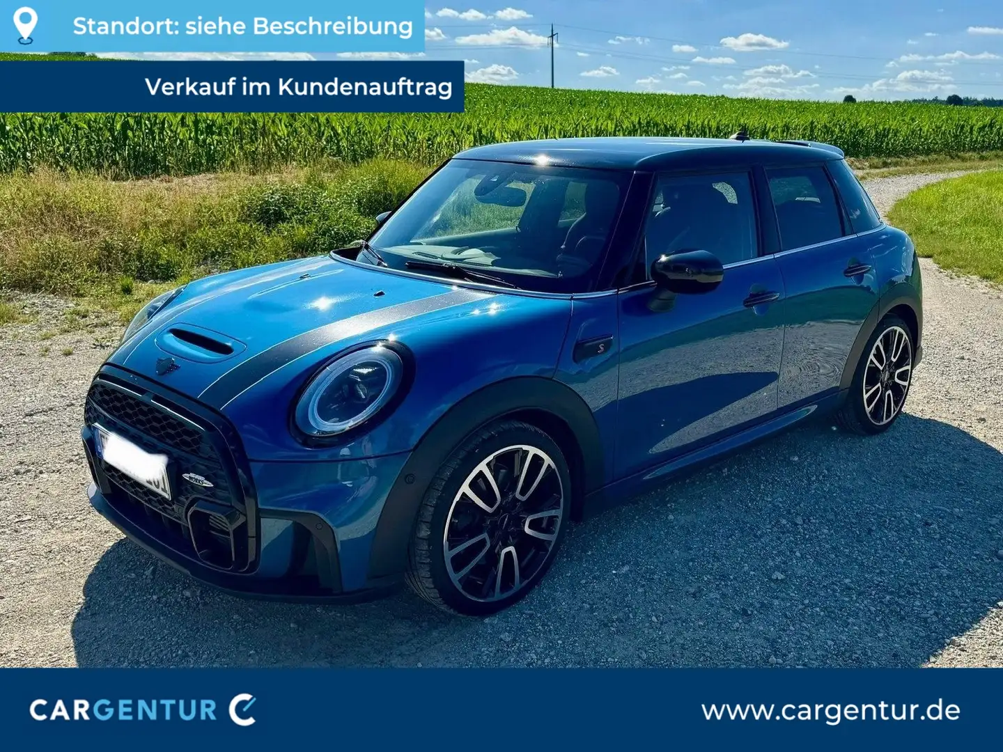 MINI Cooper S John Cooper Works Trim Bleu - 1