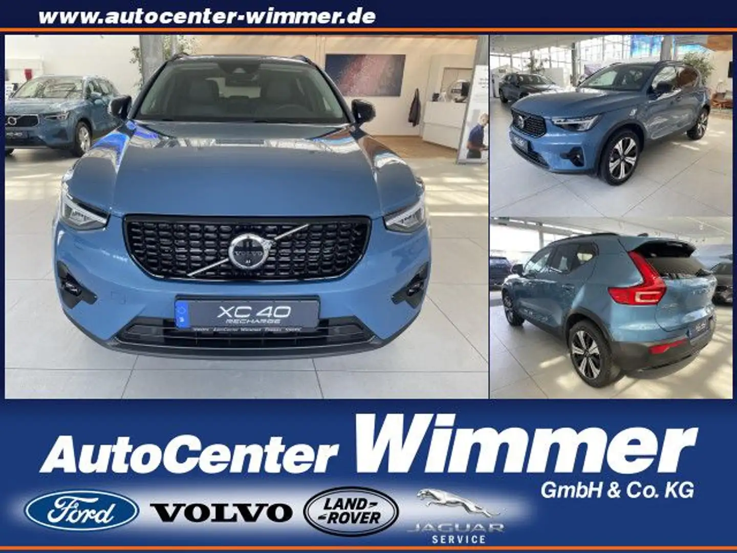Volvo XC40 T5 Recharge Ultimate Dark Fahrerassistenz+360 Bleu - 1