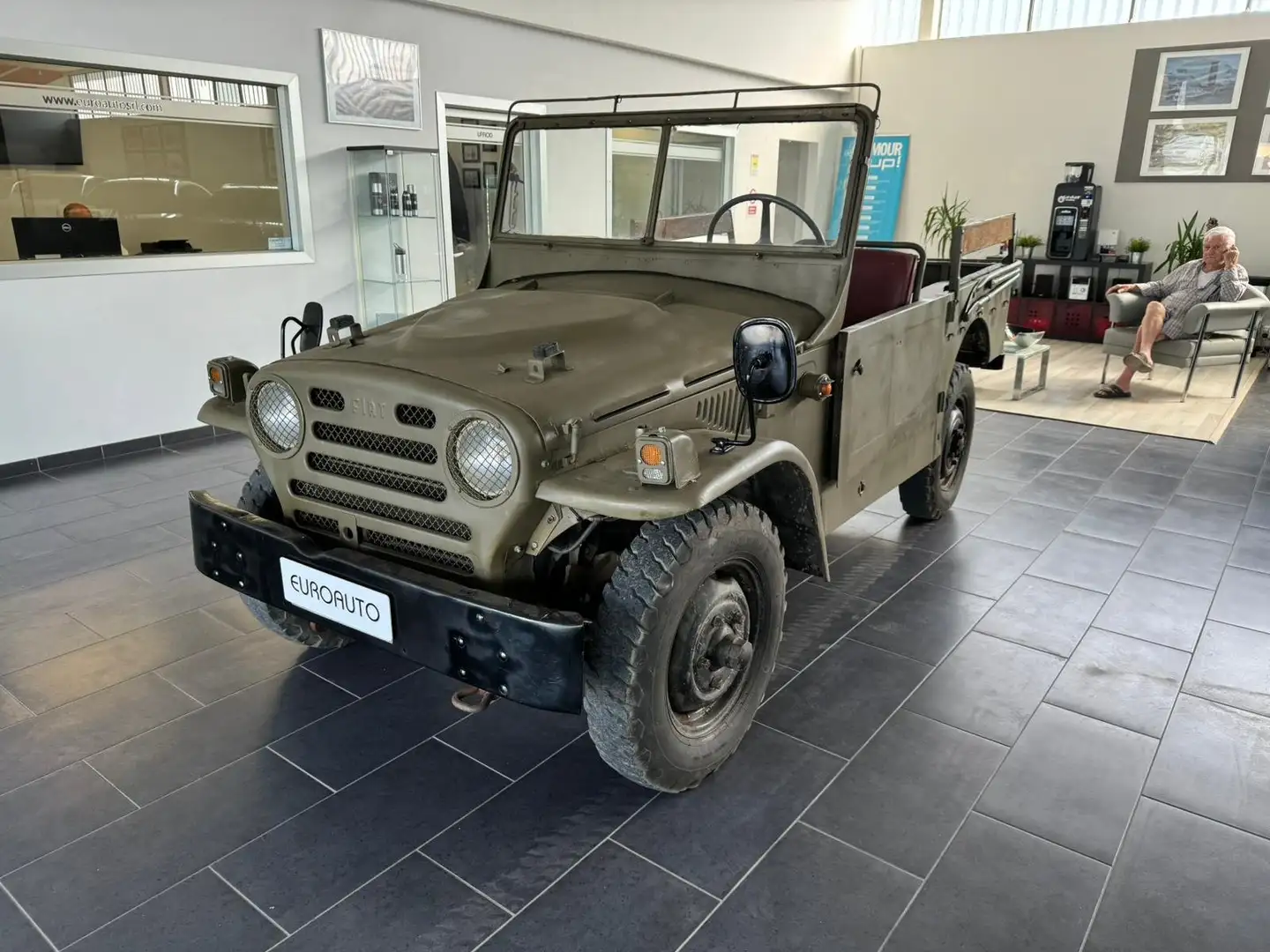 Fiat Campagnola 2.0 torpedo Зелений - 1