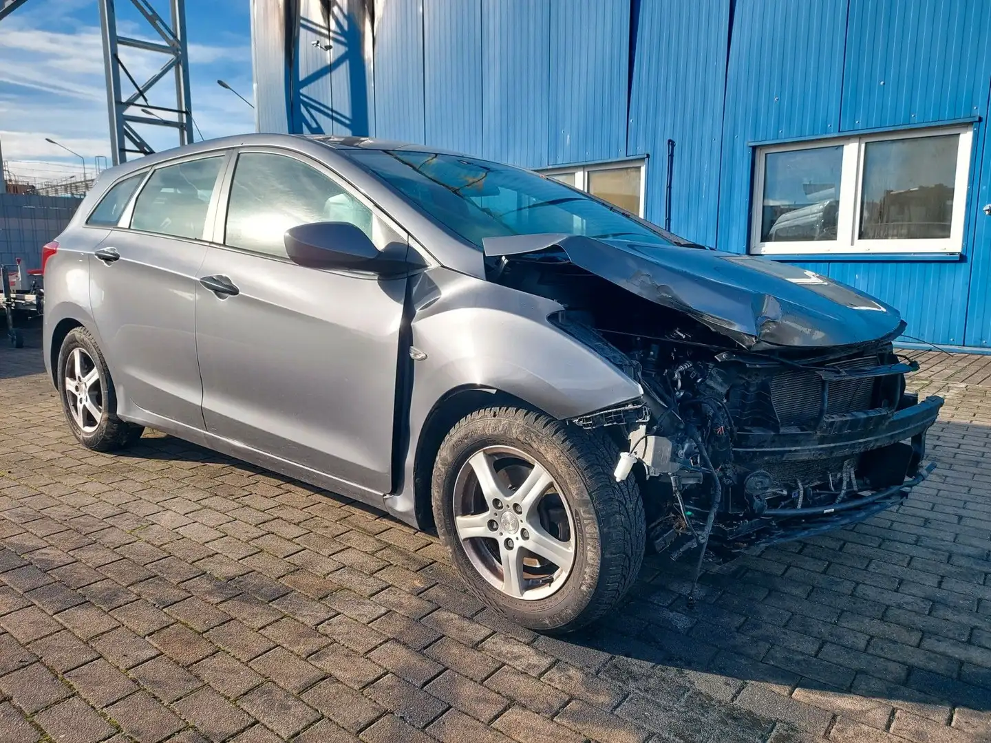 Hyundai i30 cw Classic Klima Grijs - 2