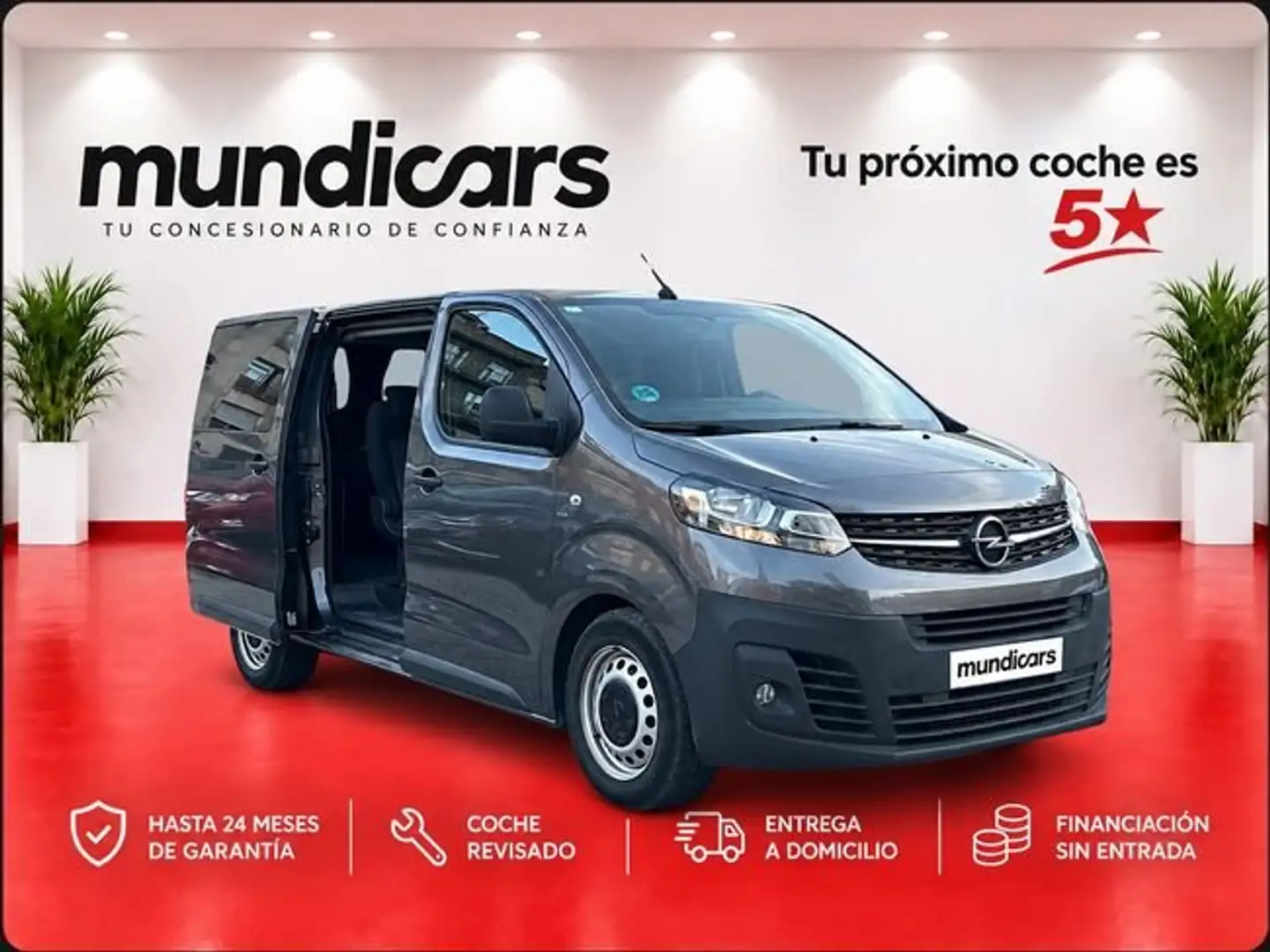 Opel Vivaro 2.0 Diesel L Innovation Gris - 1