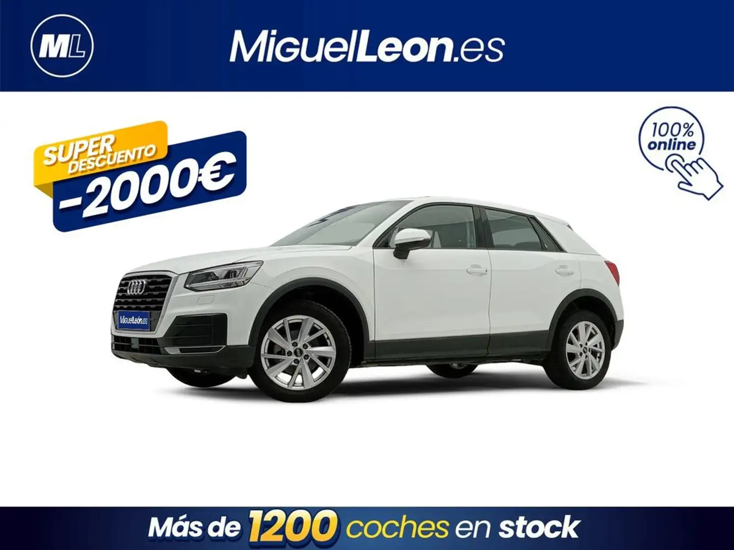 Audi Q2 30 TFSI Advanced 85kW Blanc - 1