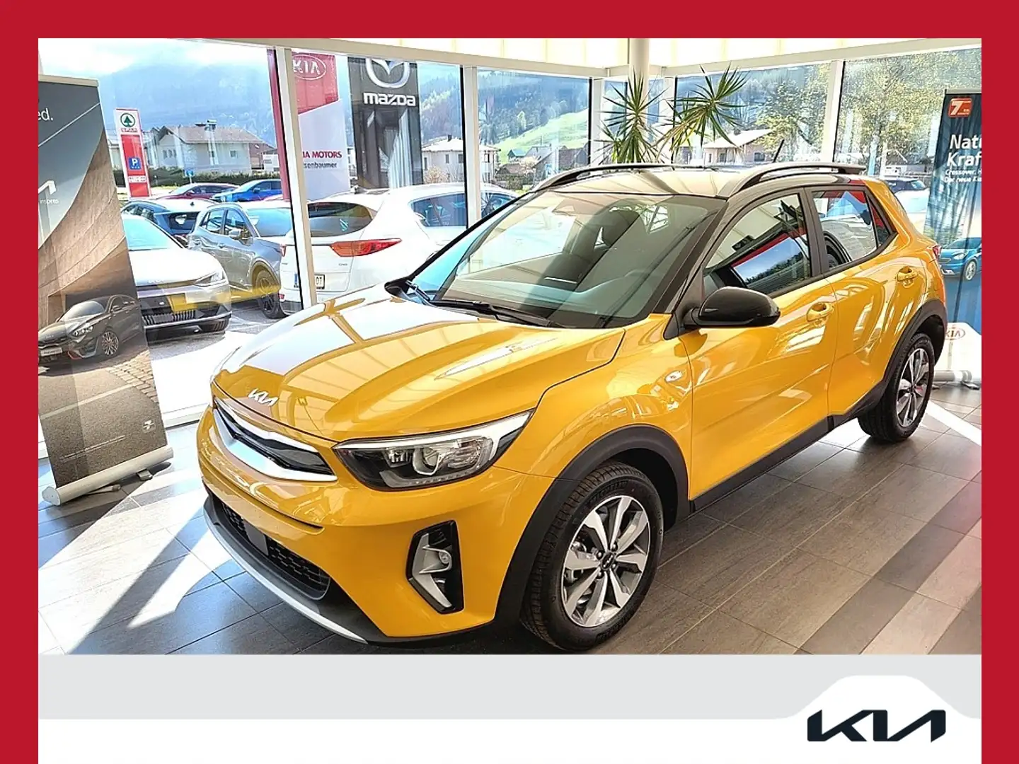 Kia Stonic 1,0 TGDI GPF ISG Silber Geel - 1