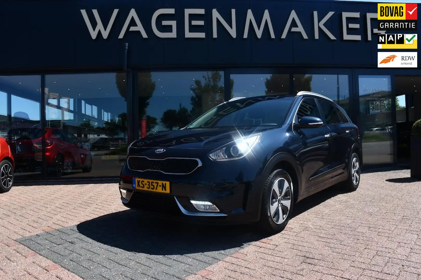 Kia Niro 1.6 GDi Hybrid First Edition AUT|Clima|Cruise|CAME Bleu - 1