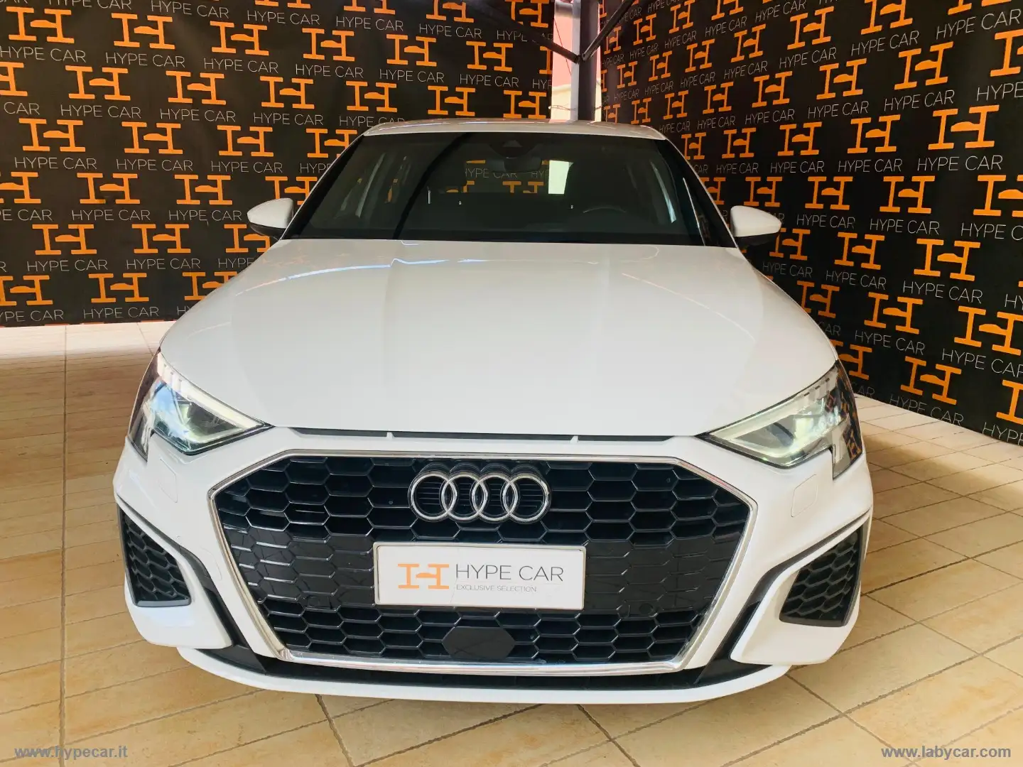 Audi A3 SPB 30 TDI S tronic S line edition Blanc - 2