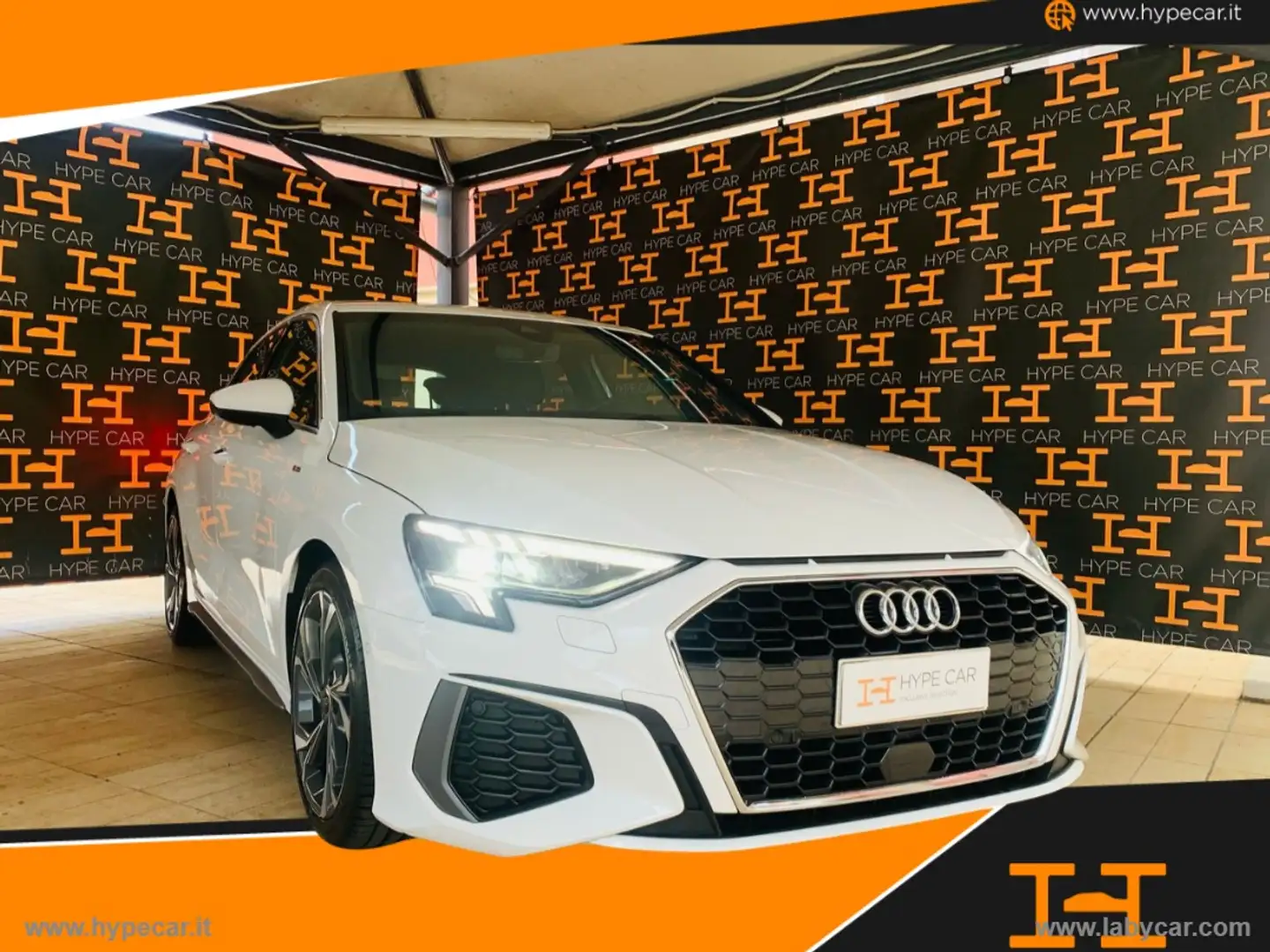 Audi A3 SPB 30 TDI S tronic S line edition Blanc - 1