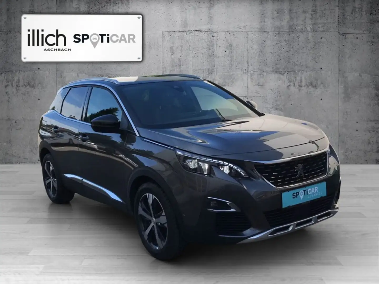 Peugeot 3008 GTLI PT 130EAT6 Grijs - 1