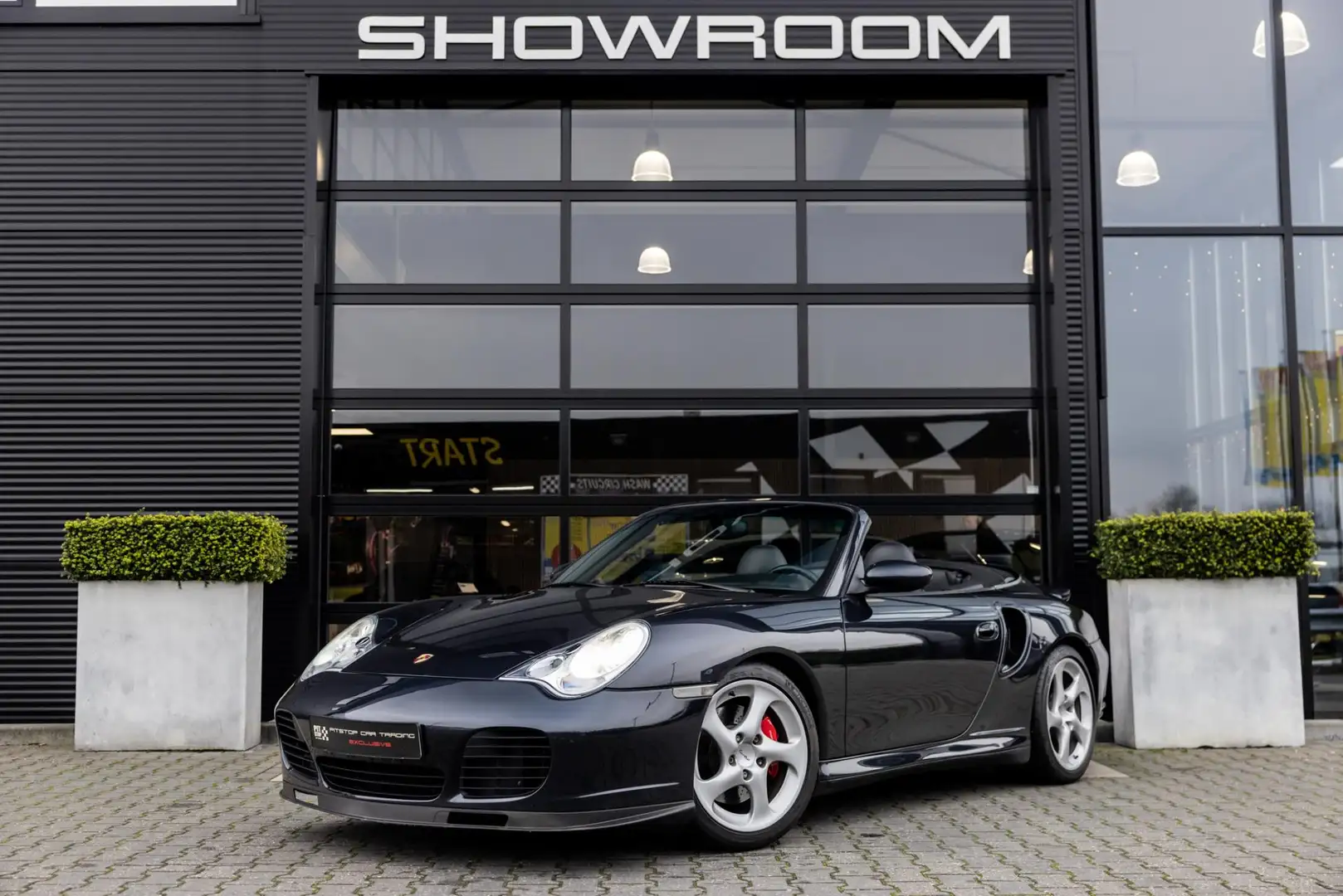 Porsche 996 Cabrio 996 3.6 Turbo, 420 PK, NL Auto, Hardtop, To Noir - 2