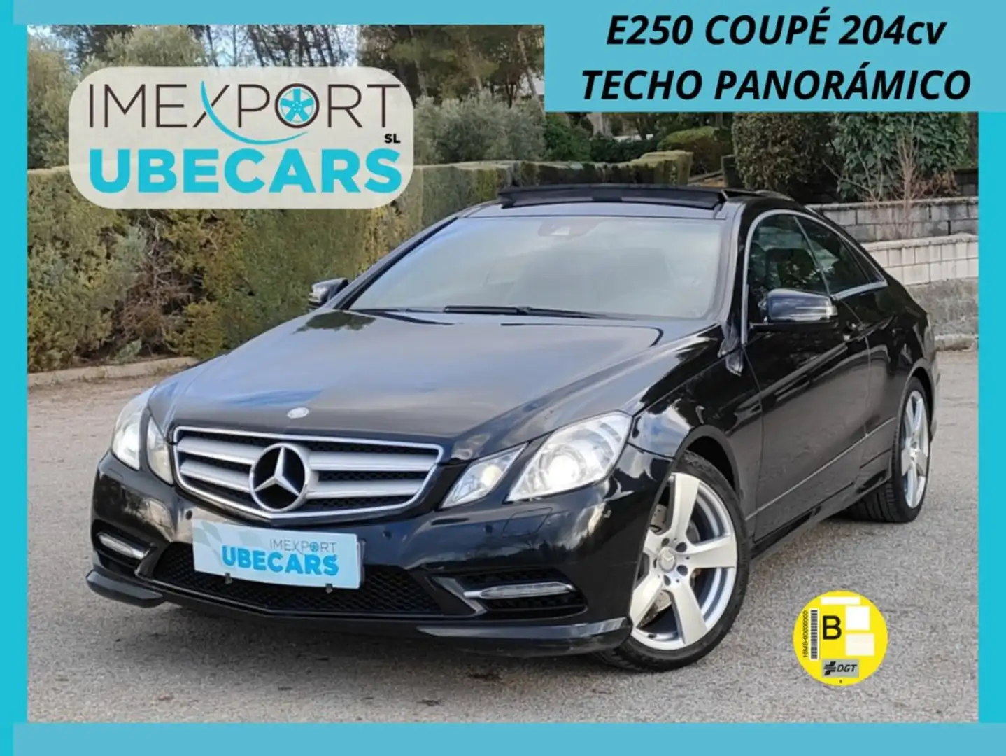 Mercedes-Benz E 250 Coupé CDI Noir - 1