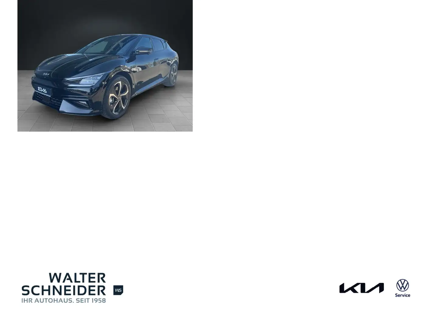 Kia EV6 77.4 RWD GT-Line WP GD ASS+ SND DES Schwarz - 1