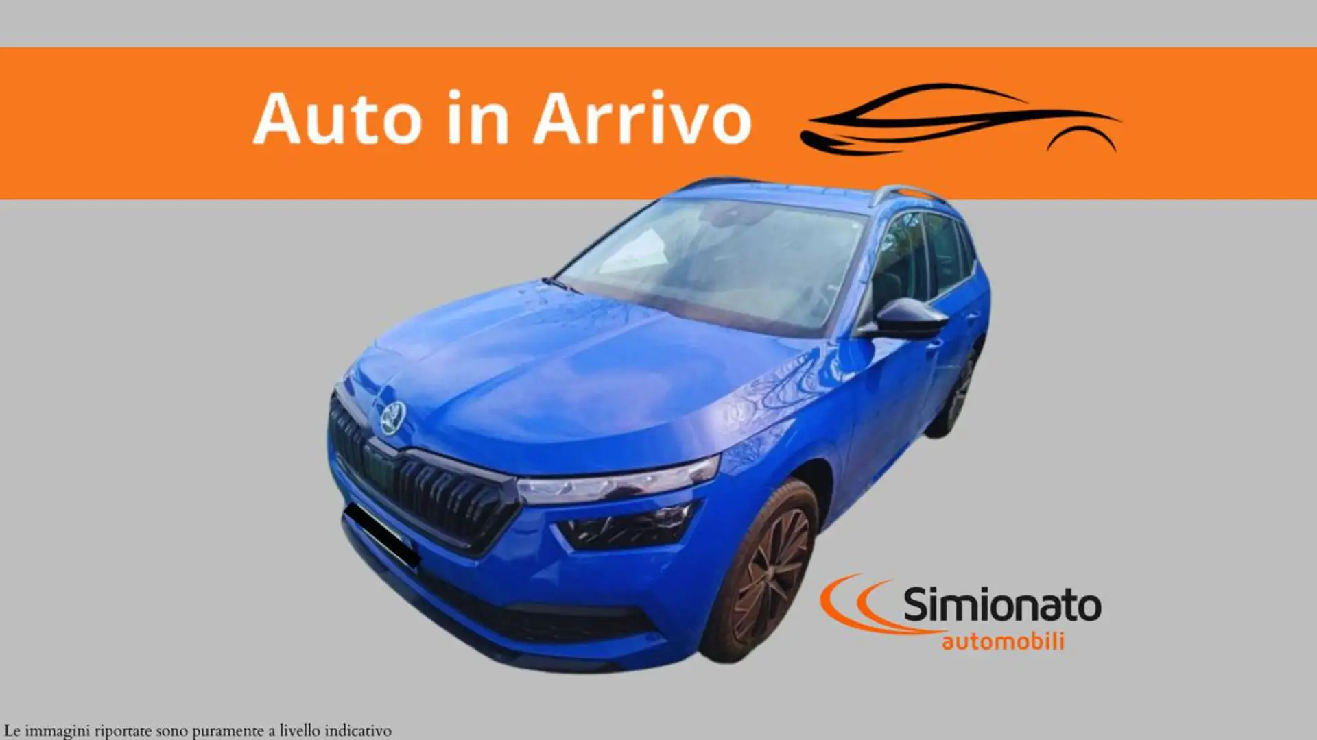 Skoda Kamiq 1.0 TSI 110 CV DSG Style Blu/Azzurro - 1