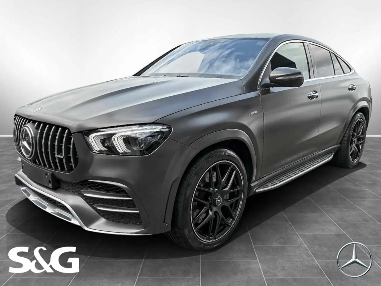 Mercedes-Benz GLE 53 AMG +Coupé+mattbraun foliert+Perf.Abgas Schwarz - 1