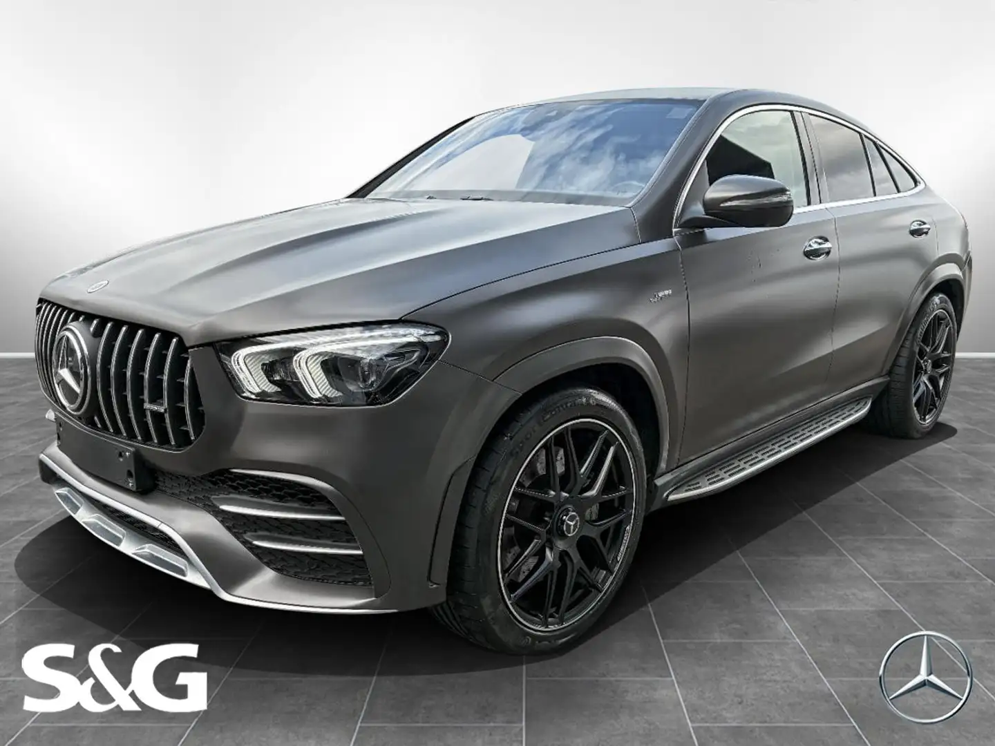 Mercedes-Benz GLE 53 AMG +Coupé+mattbraun foliert+Perf.Abgas Schwarz - 1