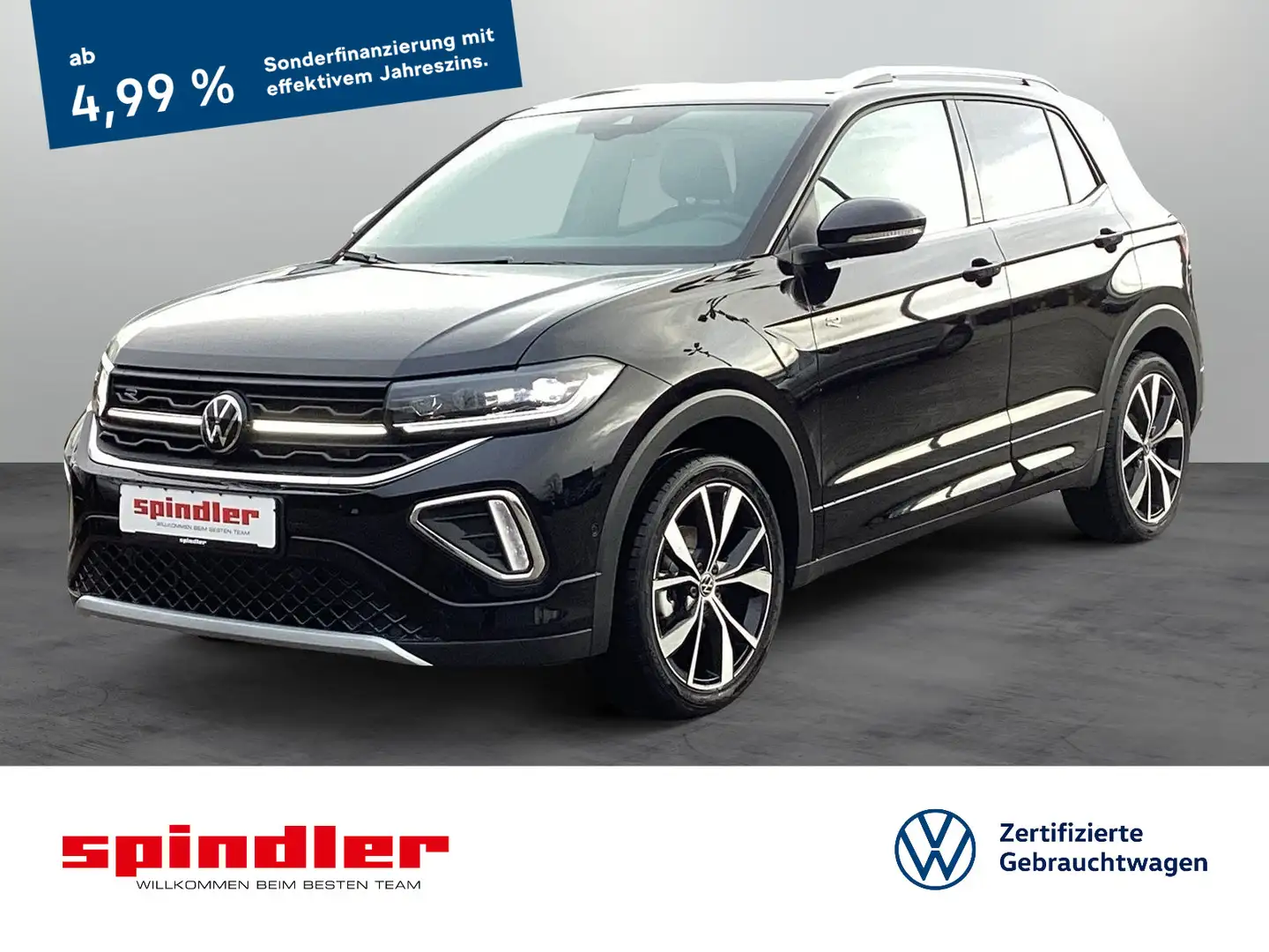 Volkswagen T-Cross R-Line 1.5 TSI DSG / Beats, Matrix, AHK Schwarz - 1