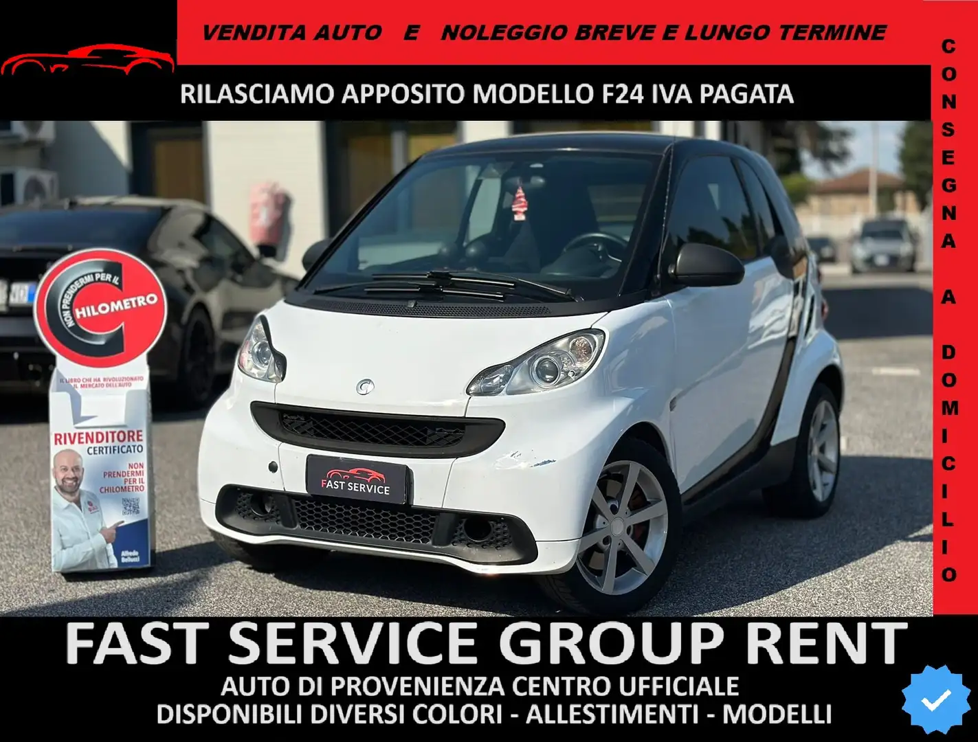smart forTwo Fortwo PULSE Weiß - 1