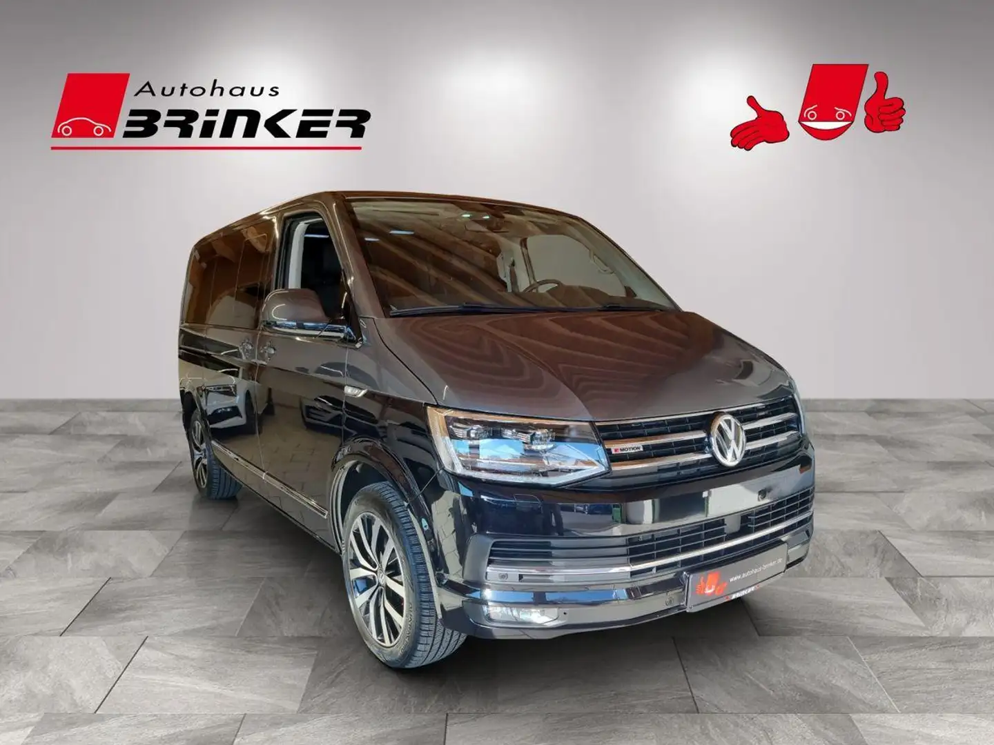 Volkswagen T6 Multivan Highline 2.0 TDI DSG AHK Navi SHZ Gris - 1