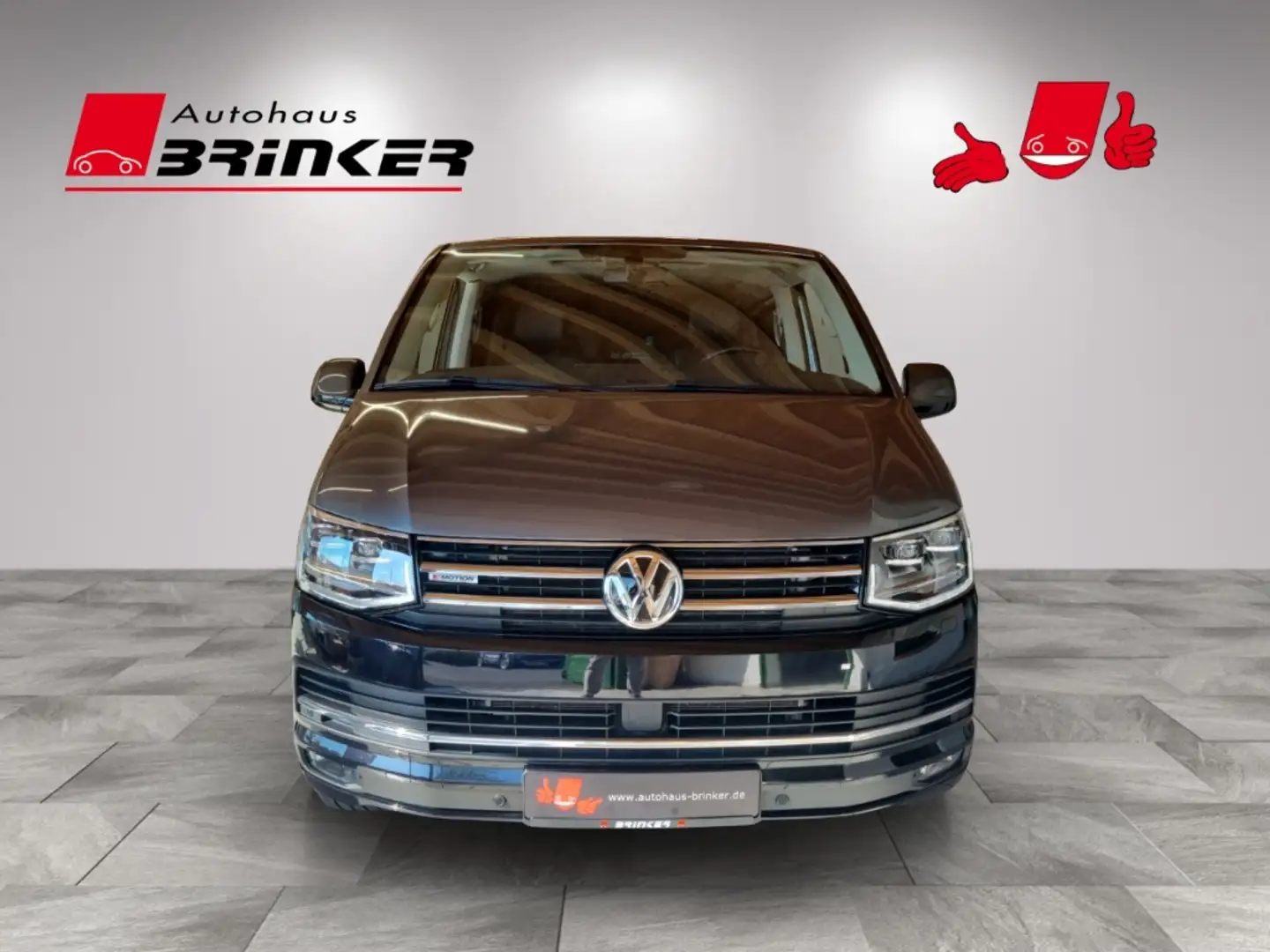 Volkswagen T6 Multivan Highline 4M.Leder,STHZ,ESD 2.0 TDI DSG AD StandHZG Grau - 2