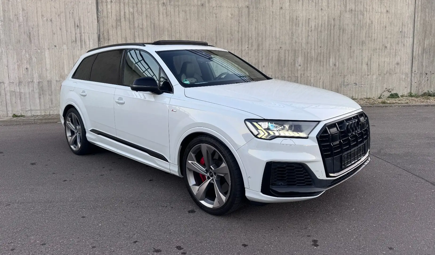 Audi Q7 60 TFSI e Quatt S-Line Laser Pan 360° B&O 22" Weiß - 2