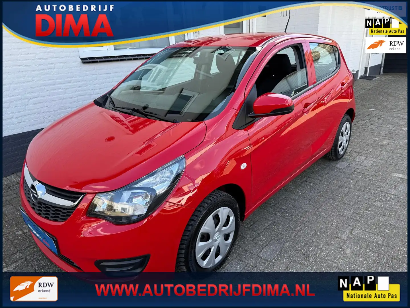 Opel Karl 1.0 ecoFLEX Edition/ Airco/ 5 Drs Rouge - 1