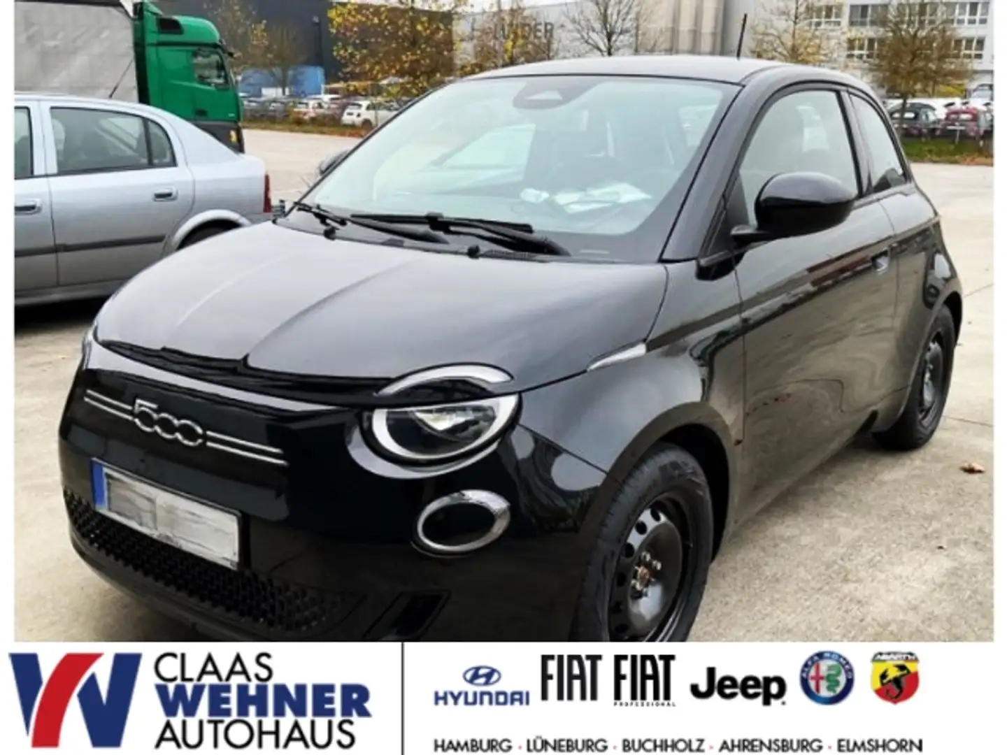 Fiat 500e Action Automatik Komfort,- Radio & Winter-Paket Schwarz - 1