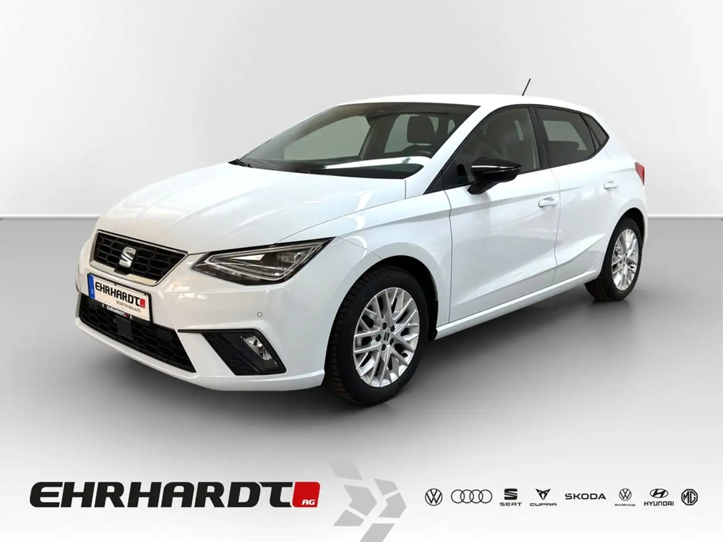 SEAT Ibiza 1.0 TSI DSG FR VIRTUAL*NAVI*LED*PDC*KAMERA*TEMP... Weiß - 1
