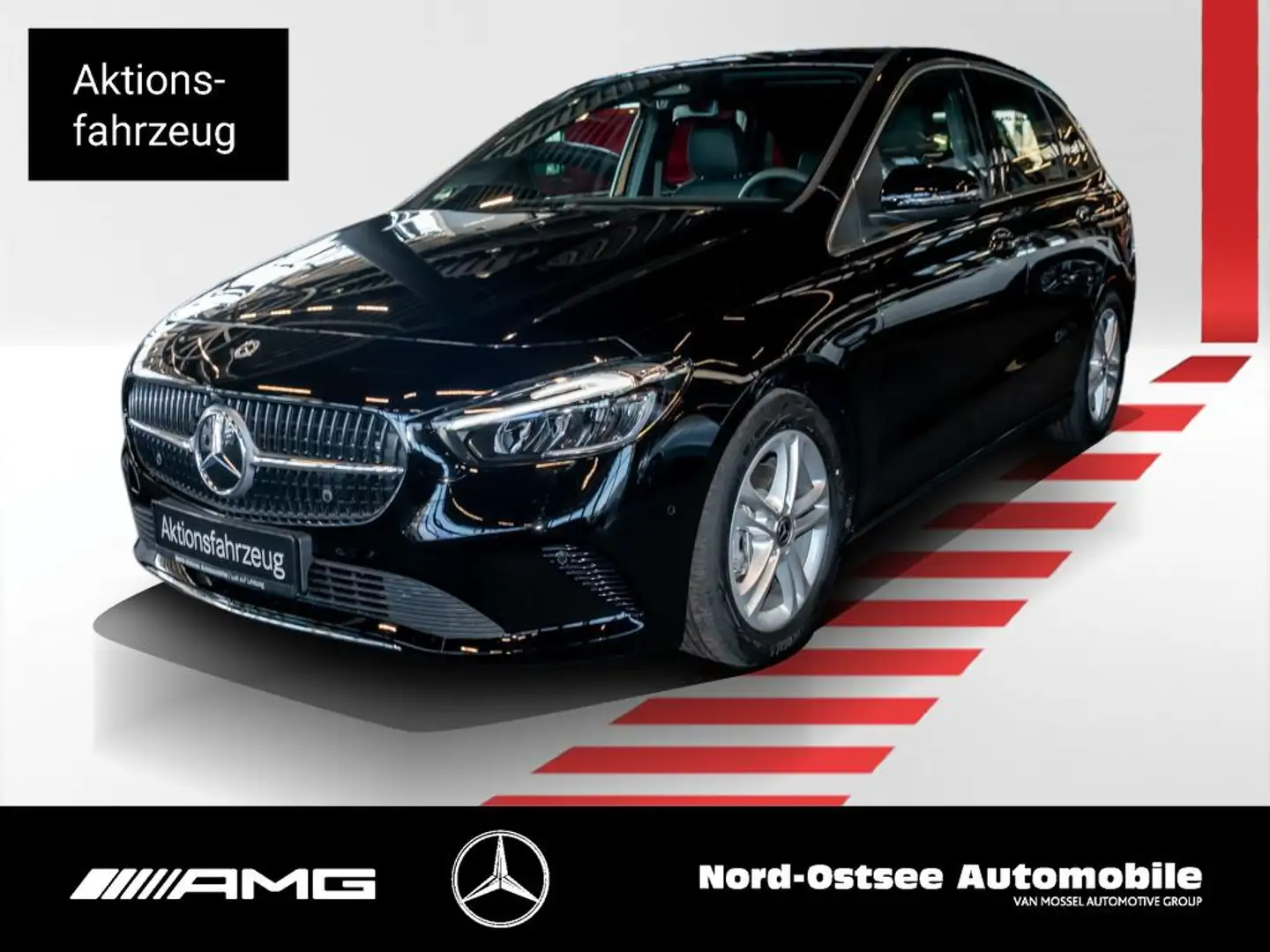 Mercedes-Benz B 180 PROGRESSIVE PANO MEMORY DISTR WINTERPAKET Schwarz - 1