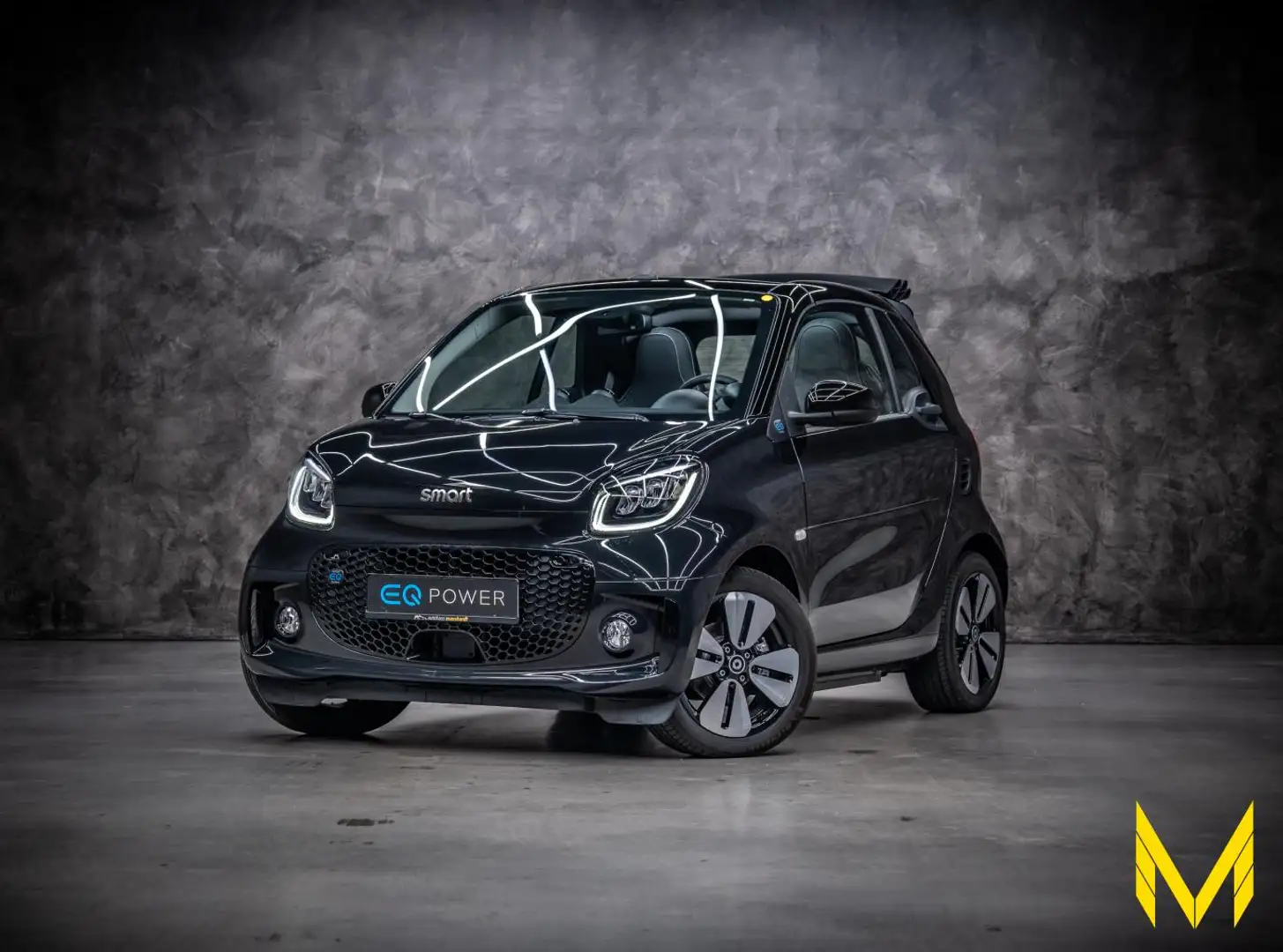 smart forTwo EQ cabrio prime EXCLUSIVE+JBL+DEEP BLACK! Noir - 1