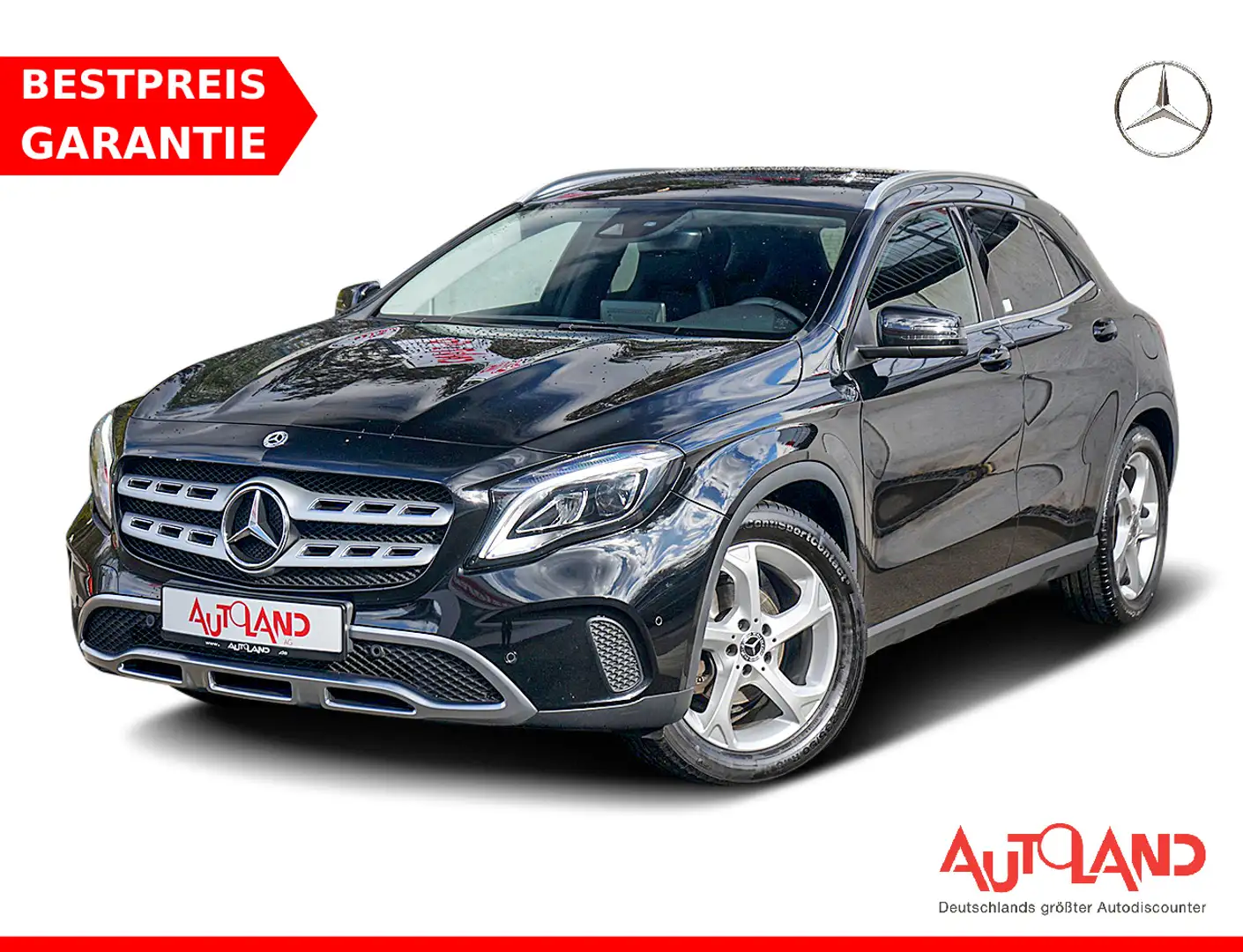 Mercedes-Benz GLA 180 Urban LED Navi Tempomat Kamera Klima USB Noir - 1