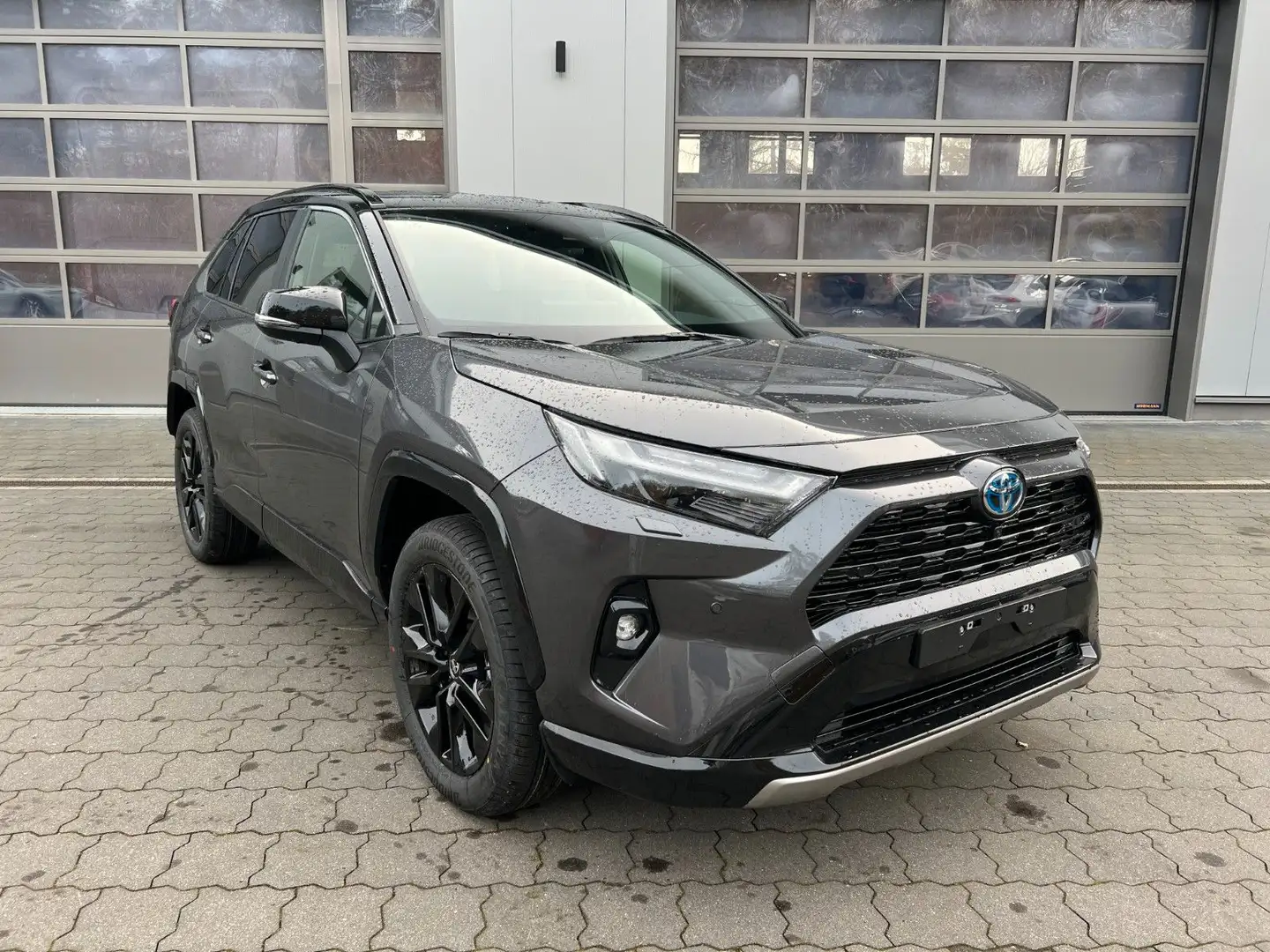 Toyota RAV 4 2.5 Hybrid 4x2 Style VOLL JBL+360°+LEDER Grau - 1