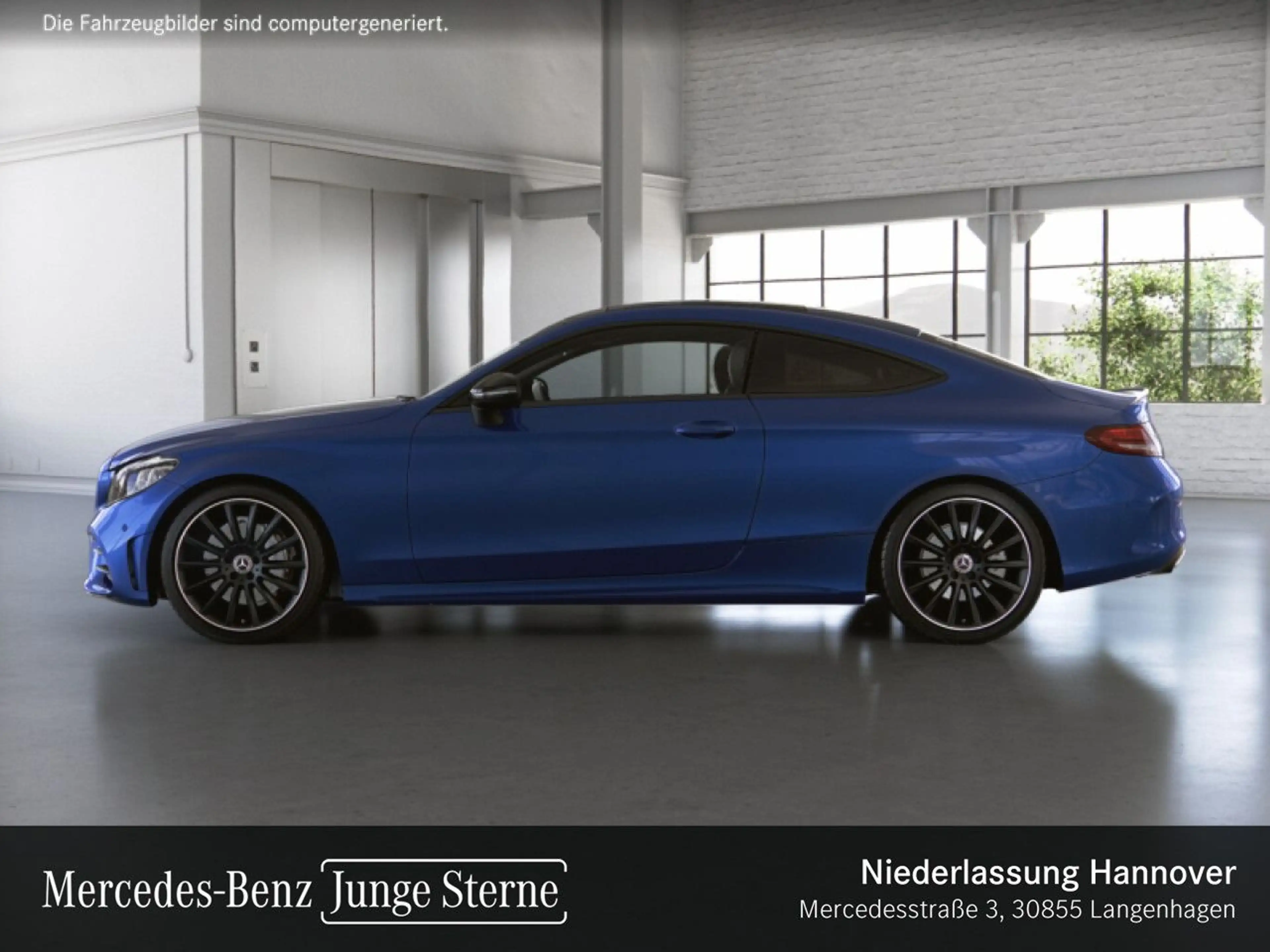 Mercedes-Benz C 220 d Coupé AMG+NIGHT+PANO+MULTIBEAM+KAMERA+19" — photo 5
