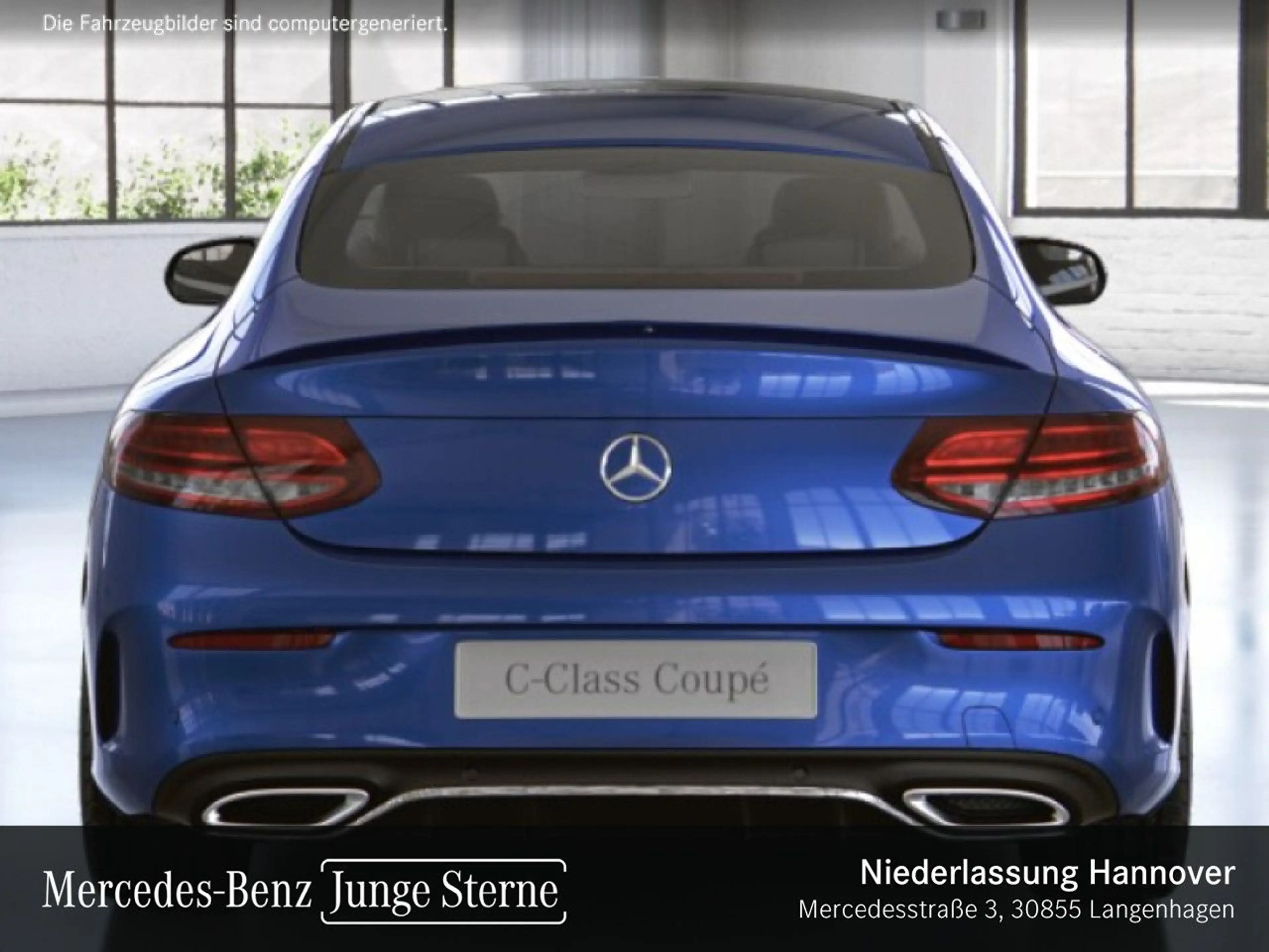 Mercedes-Benz C 220 d Coupé AMG+NIGHT+PANO+MULTIBEAM+KAMERA+19" — photo 8