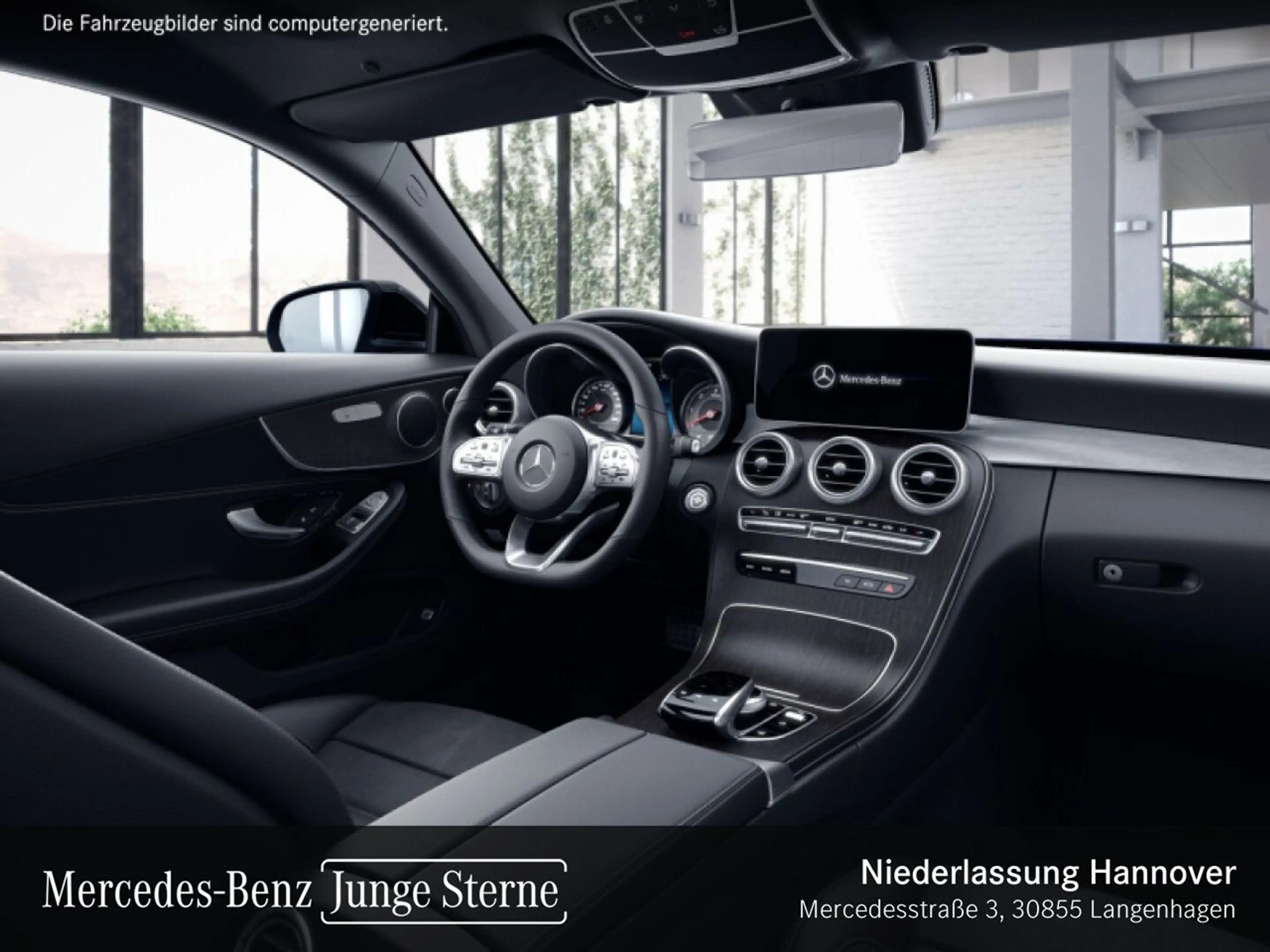 Mercedes-Benz C 220 d Coupé AMG+NIGHT+PANO+MULTIBEAM+KAMERA+19" — photo 11