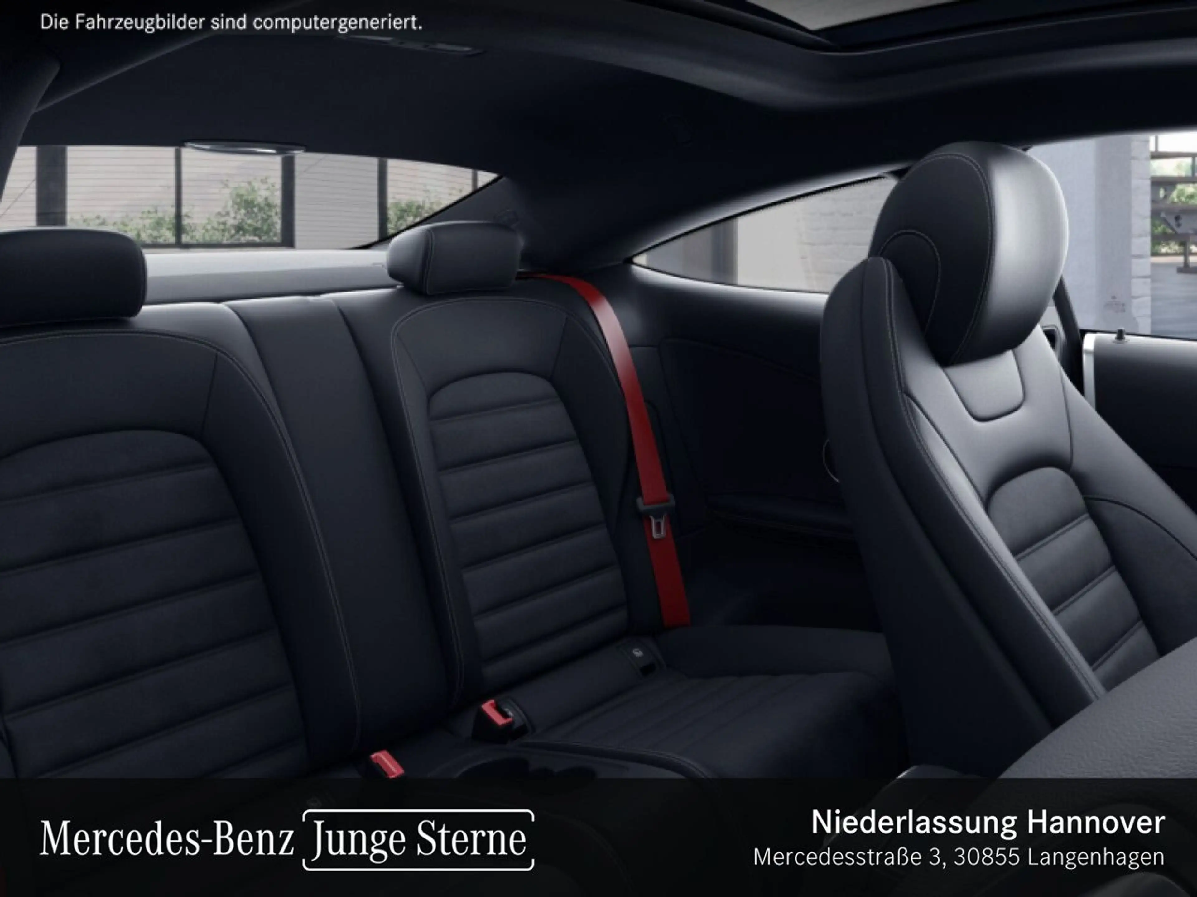 Mercedes-Benz C 220 d Coupé AMG+NIGHT+PANO+MULTIBEAM+KAMERA+19" — photo 13