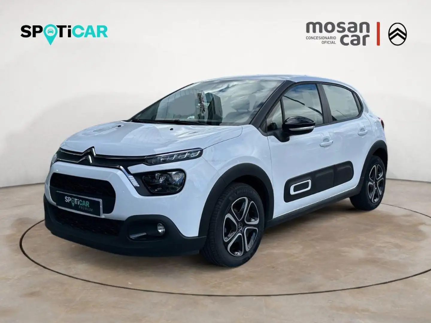 Citroen C3 1.2 PURETECH 83 PLUS GPS RADAR AR Weiß - 1