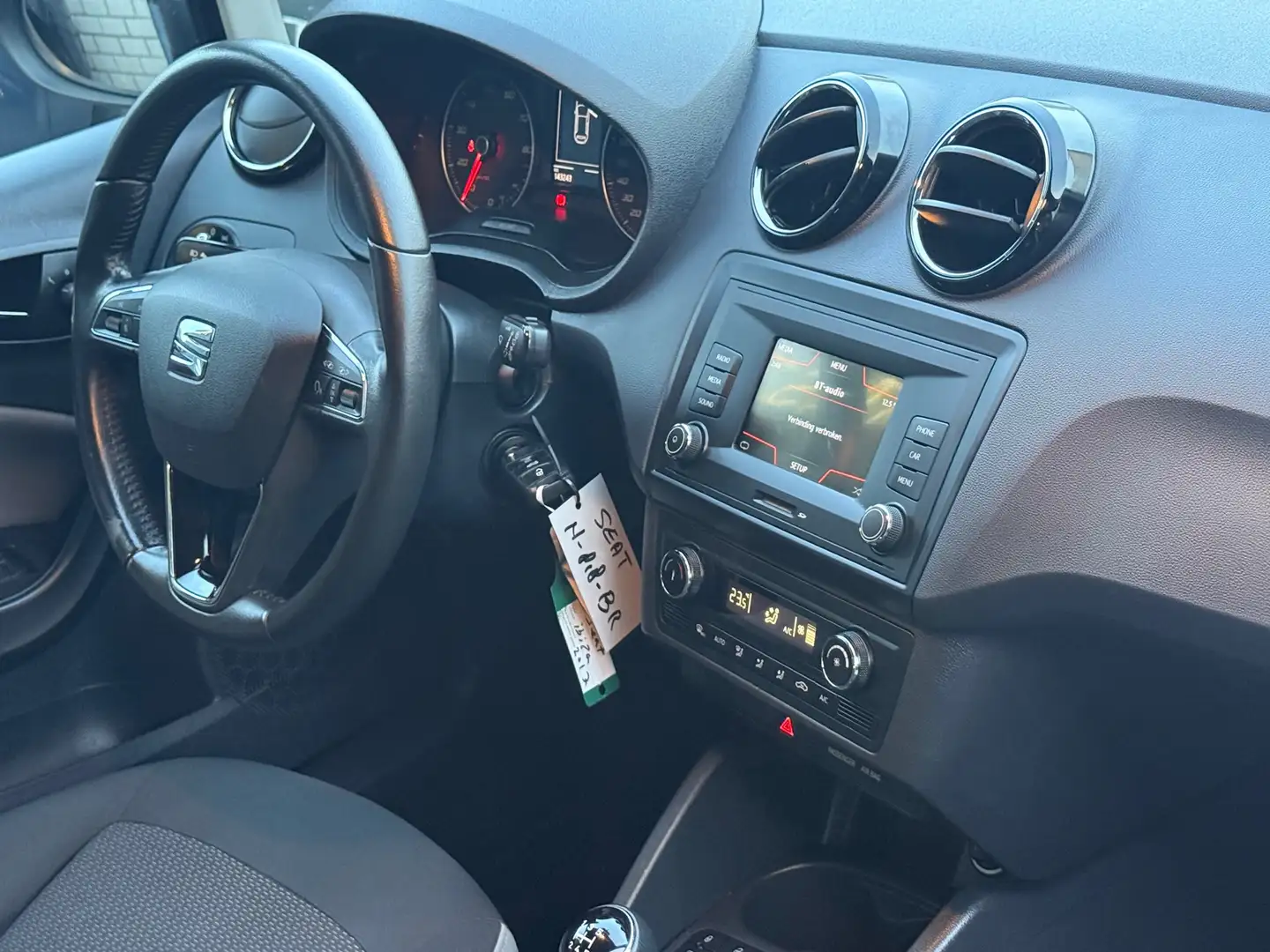 SEAT Ibiza 1.0 MPI Reference Airco 5d Stoelverwarming Nieuwe Noir - 2