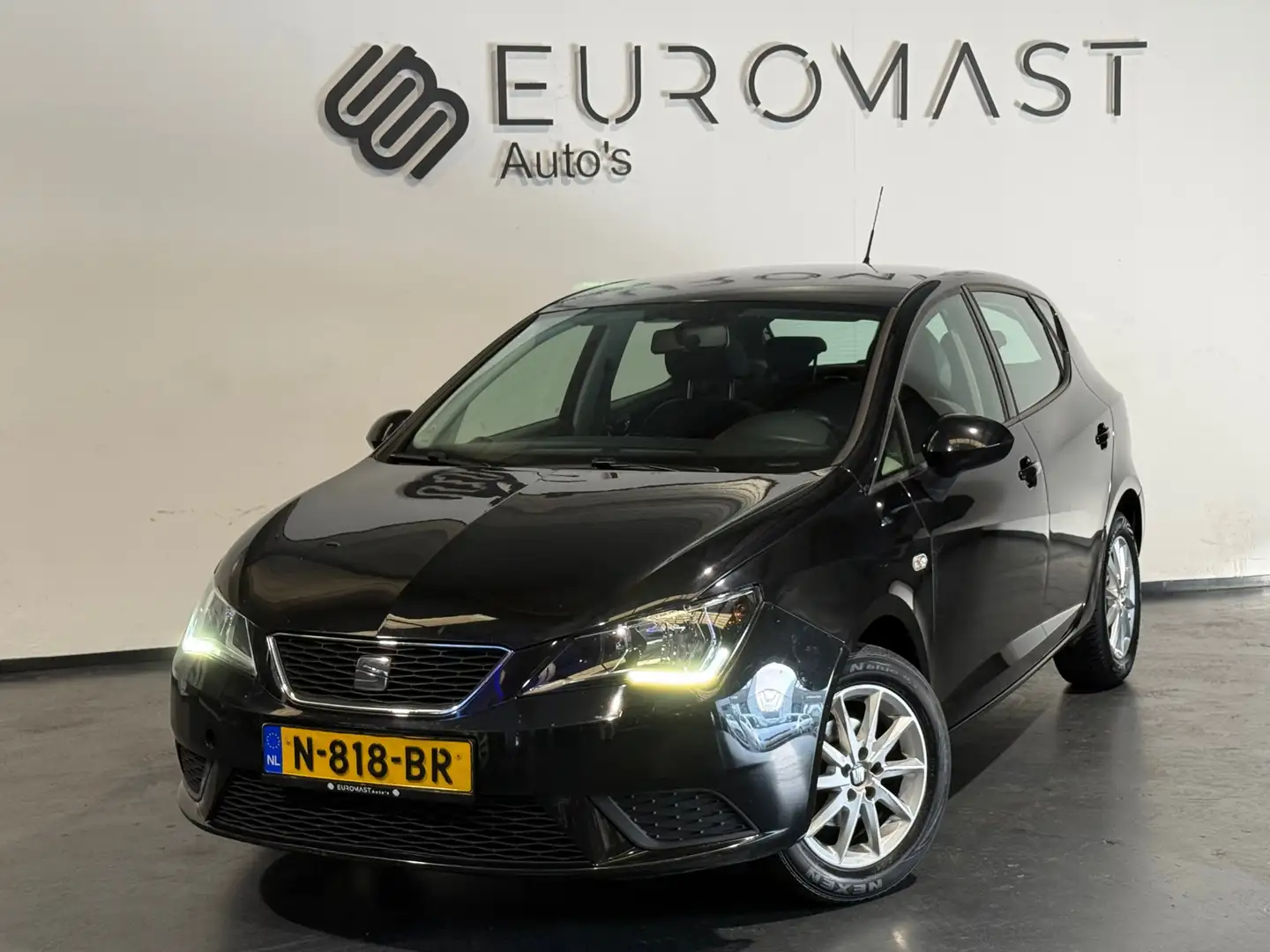 SEAT Ibiza 1.0 MPI Reference Airco 5d Stoelverwarming Nieuwe Noir - 1