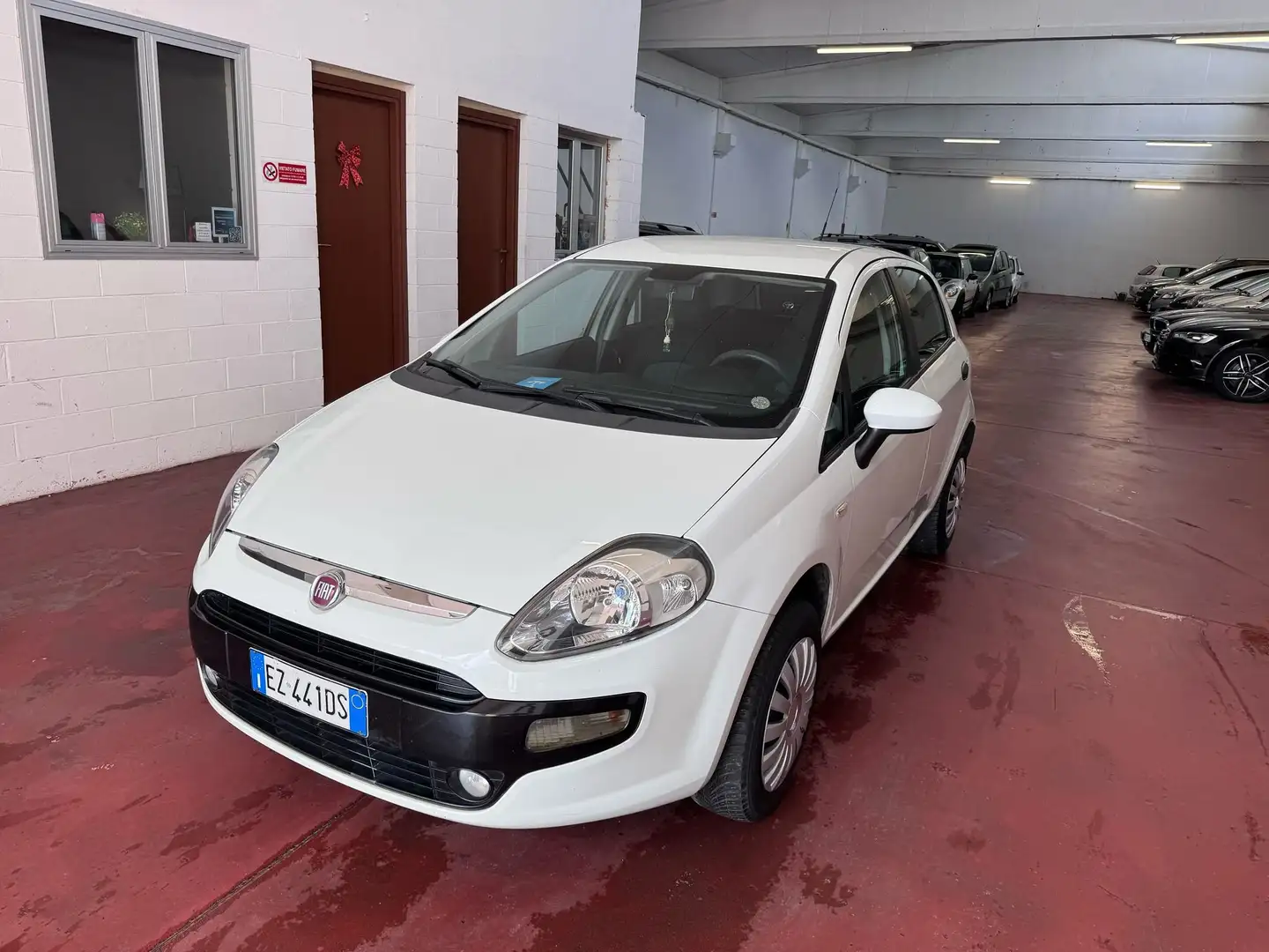 Fiat Punto Punto 5p 1.4 natural power Lounge 70cv E6 Bianco - 2