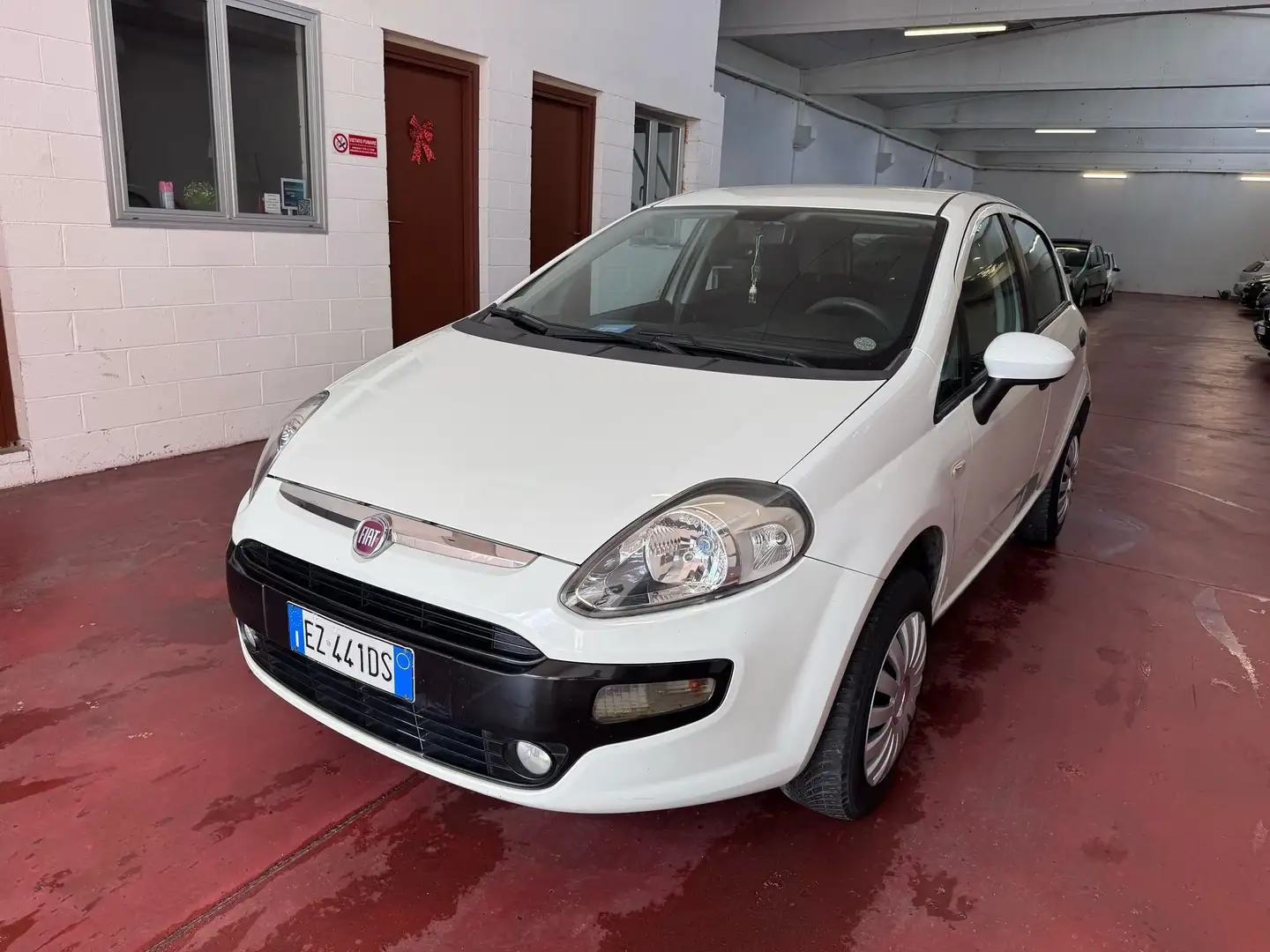 Fiat Punto Punto 5p 1.4 natural power Lounge 70cv E6 Bianco - 1