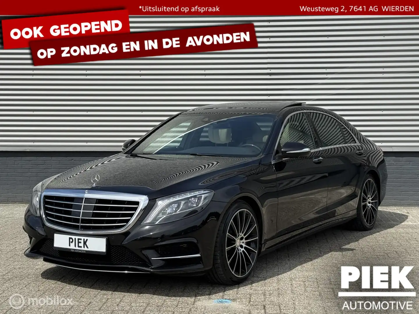 Mercedes-Benz S 350 BlueTEC Lang Prestige Plus AMG-PAKKET Zwart - 1