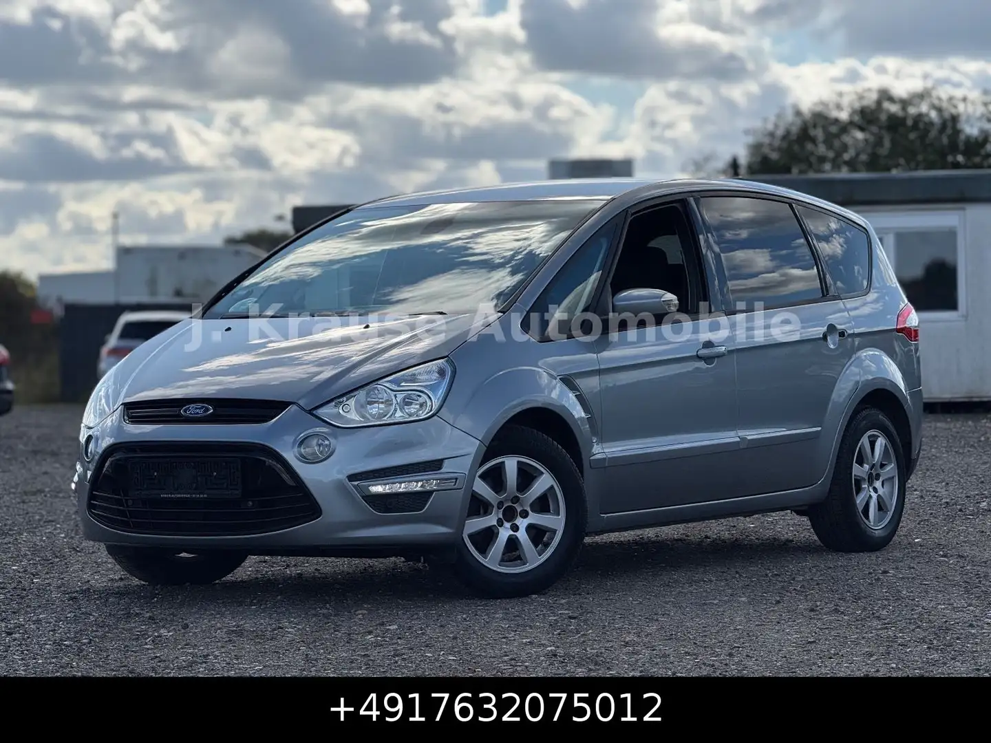 Ford S-Max 2.0 TDCi Aut. 7-Sitzer Navi Netto 4750€ Silber - 1