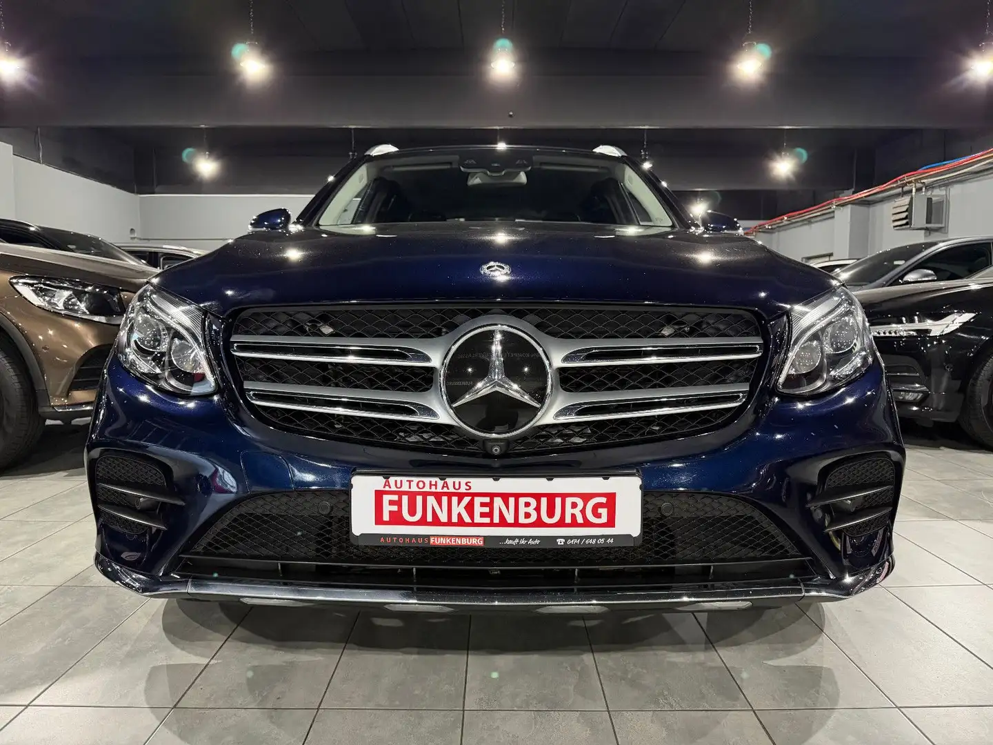 Mercedes-Benz GLC 350 d AMG DISTR/HUD/360°/AUT/LED/NAV/AHK/KEY Blau - 2