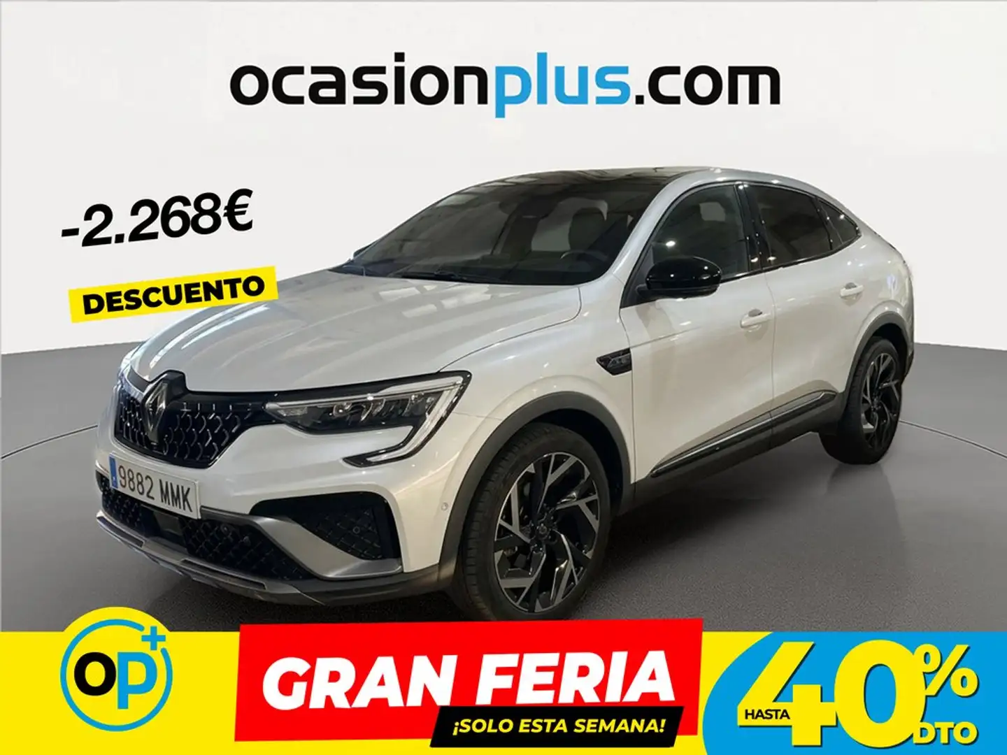 Renault Arkana 1.6 E-Tech Esprit Alpine 105kW Blanco - 1